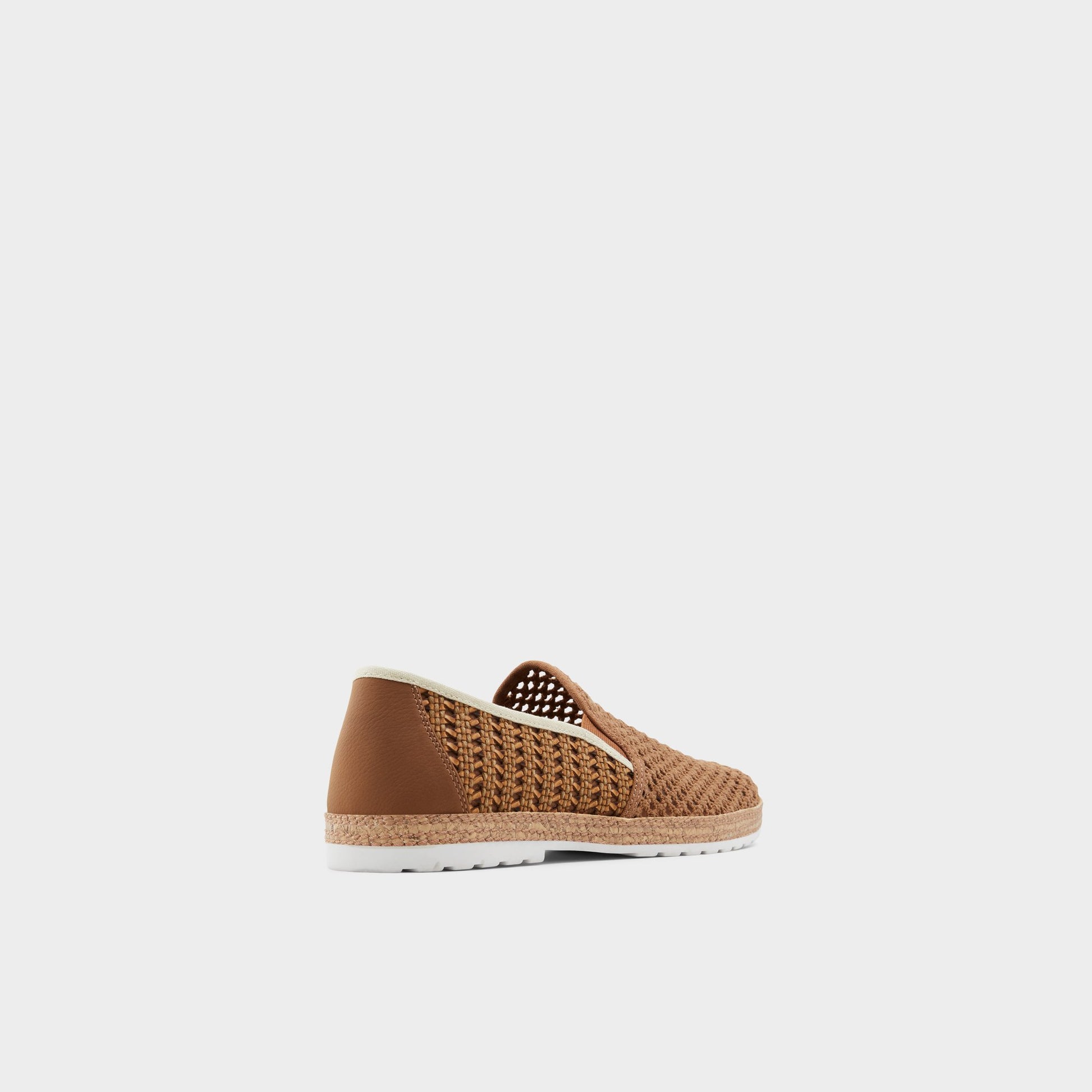 Three-quarter angle of Cognac Kianou Espadrille's back side