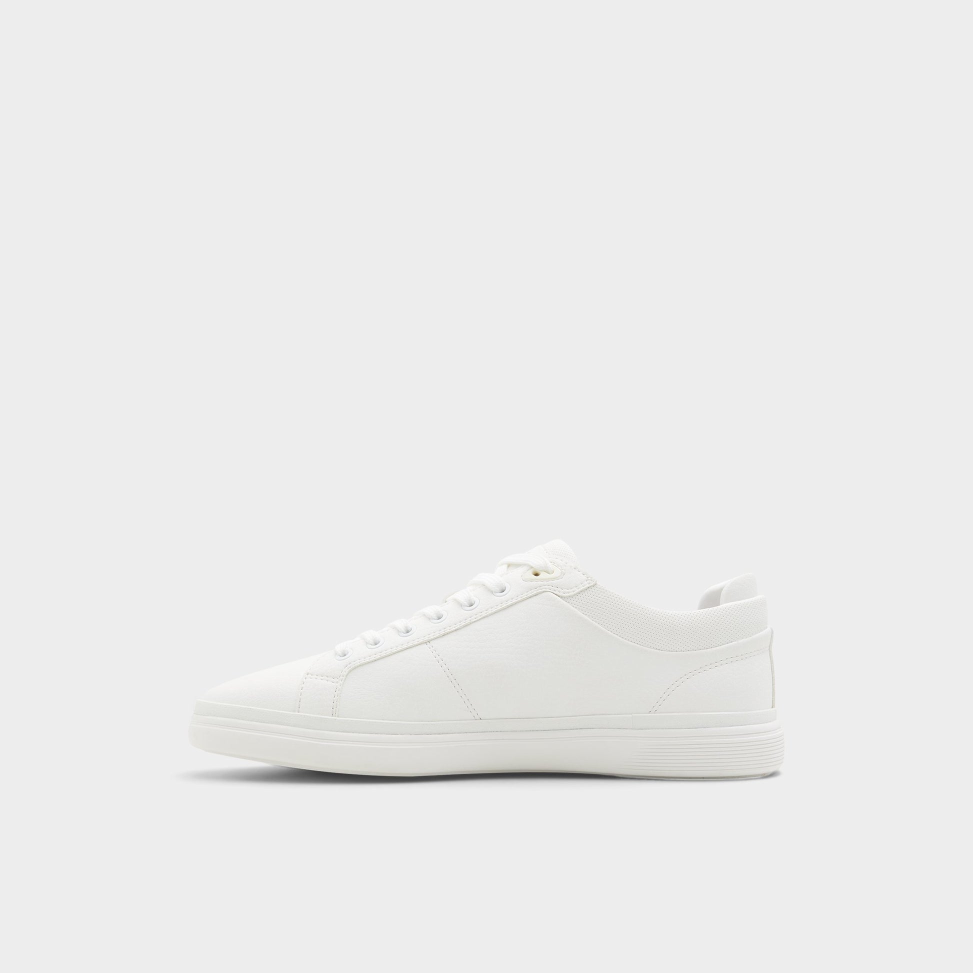 Side view of Other white Finespec Low top sneaker