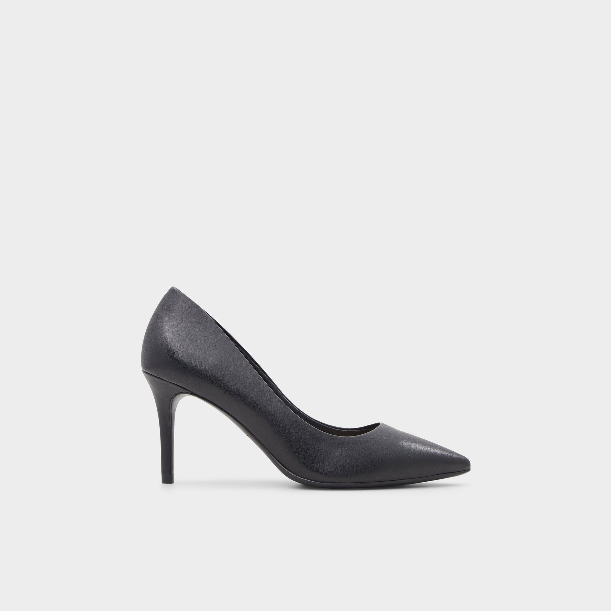 Main View of Black Sereniti Black stiletto Pump for Womens