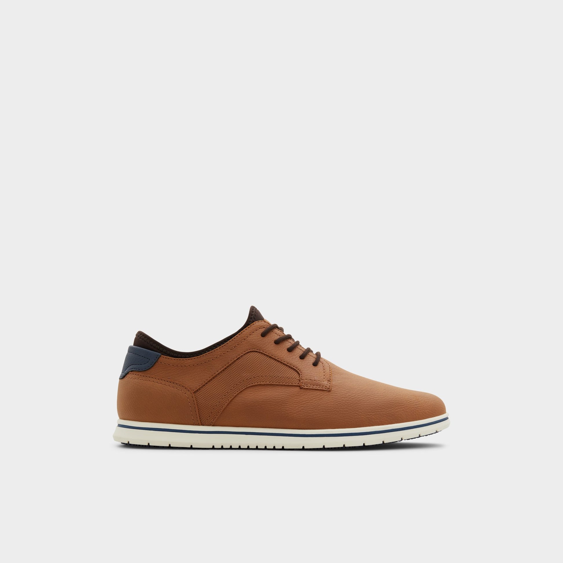 Main View of Cognac Drymos Oxford shoe for Mens