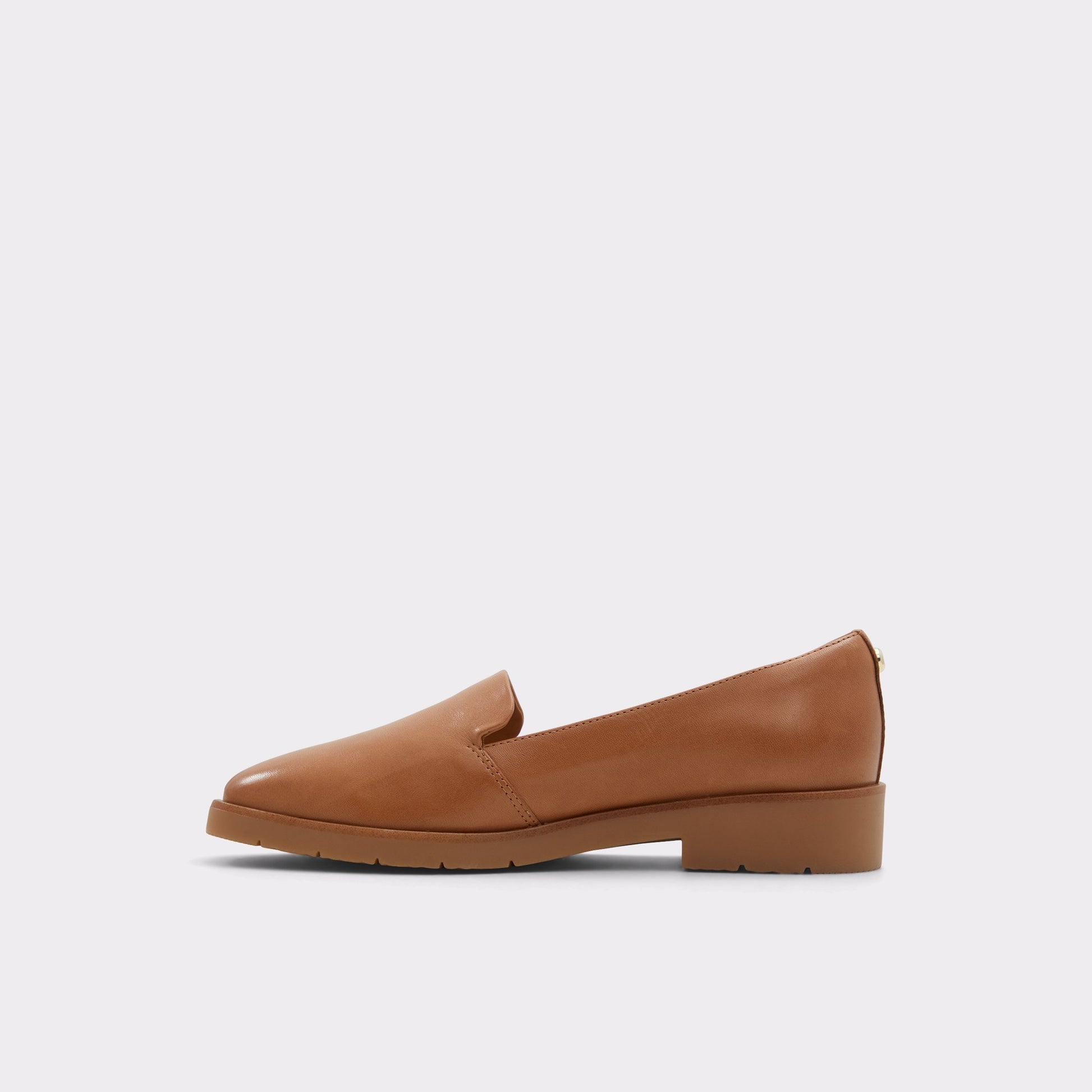 Side view of Dark Beige Cherflex Loafer