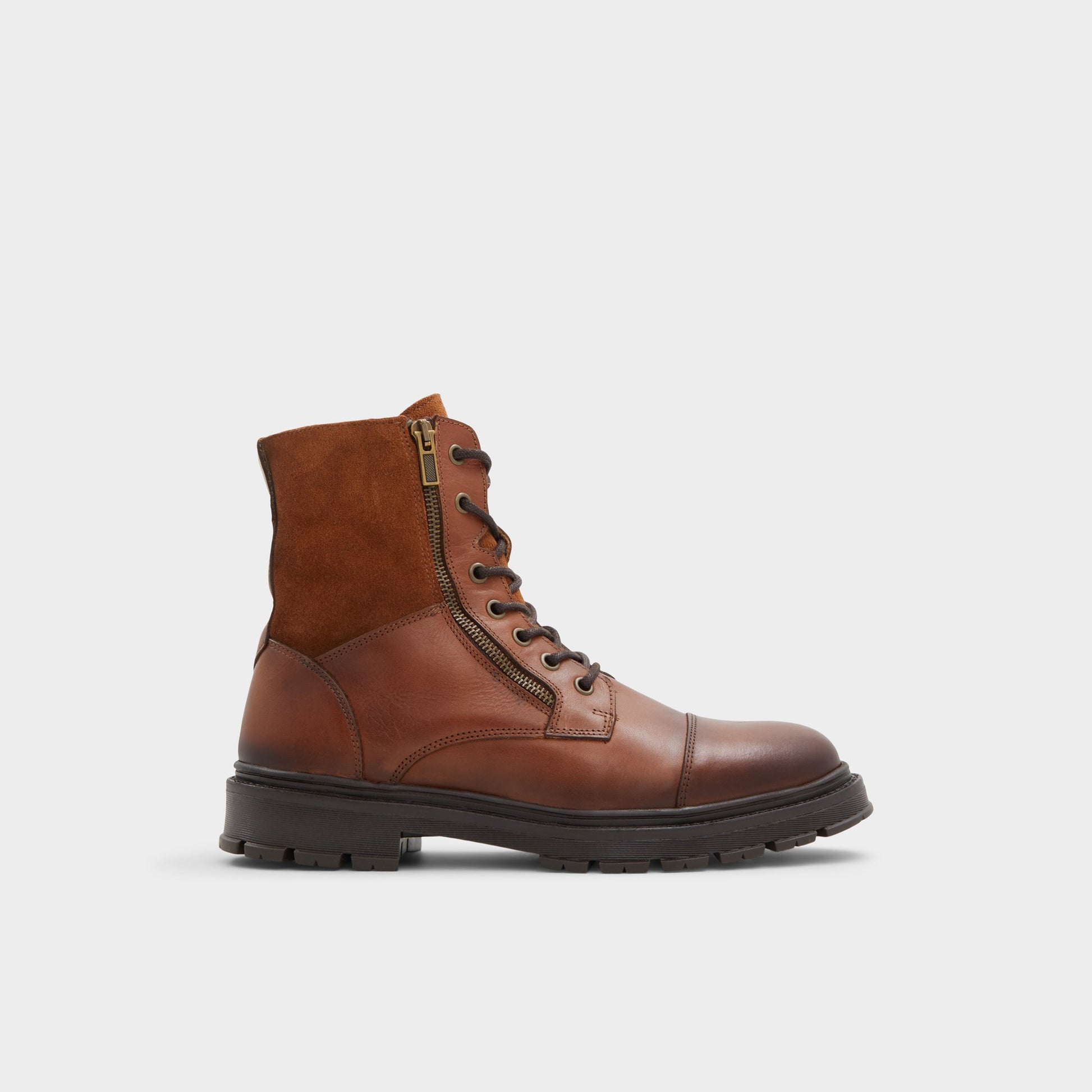 Main View of Cognac Aaren-l Lace-up boot for Mens