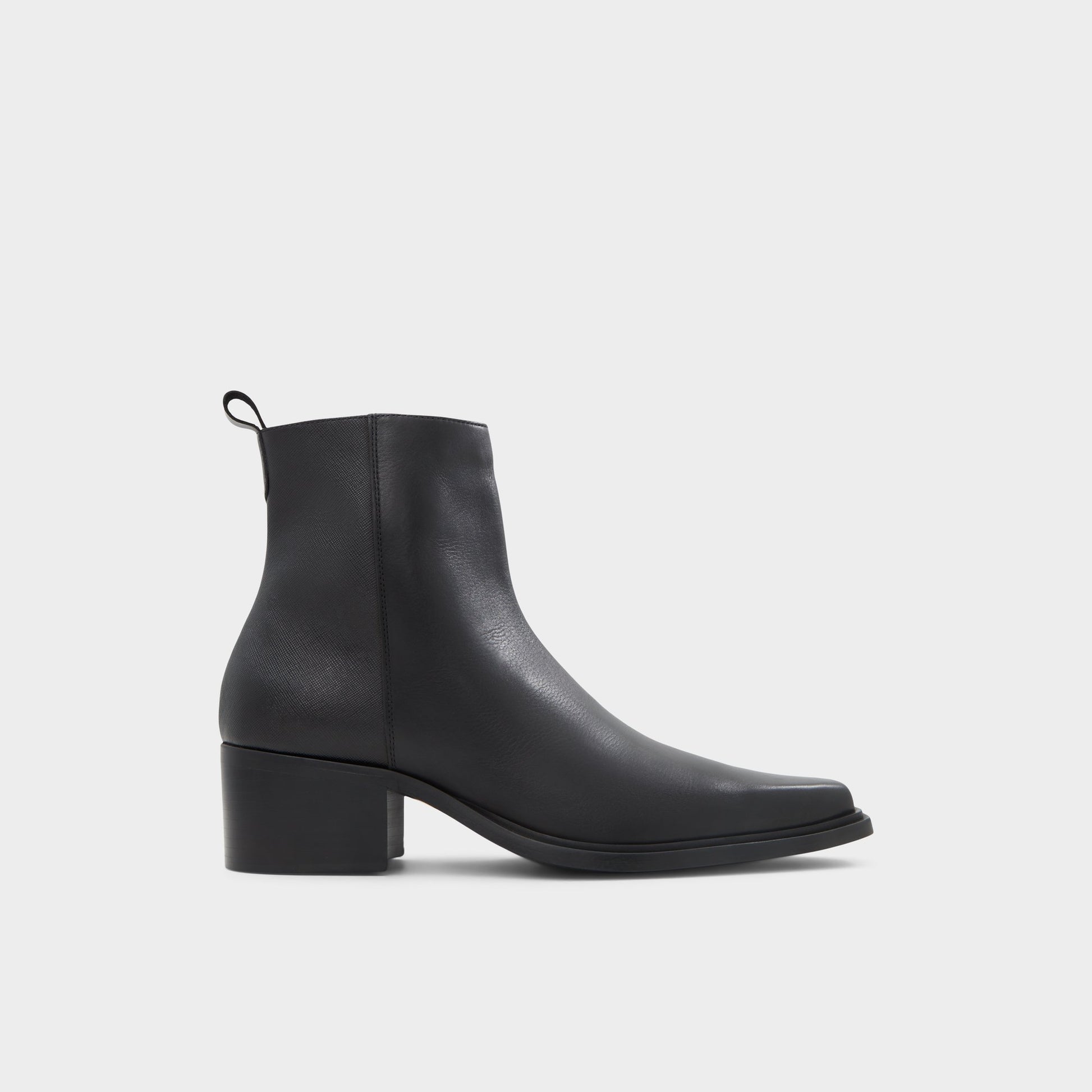 Vue principale de Noir Ouvert Zappa Botte pour Hommes