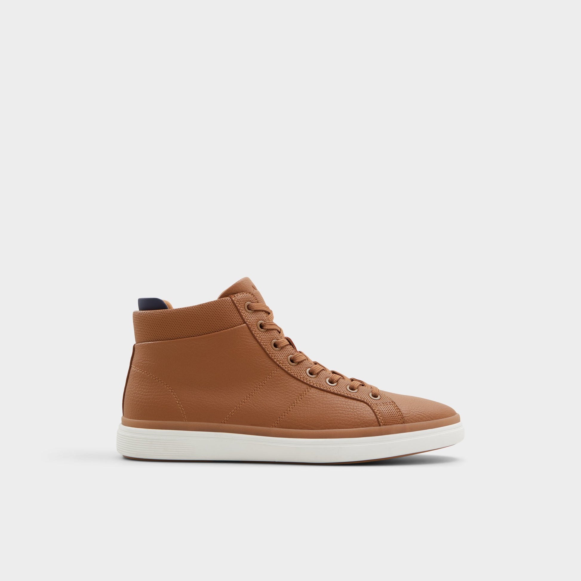 Main View of Light Brown Montague High top sneaker for Mens