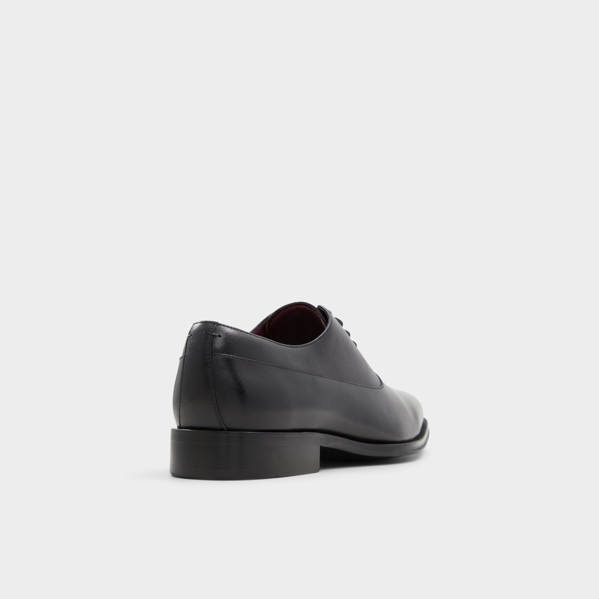 Three-quarter angle of Other Black Debonair Oxford shoe's back side