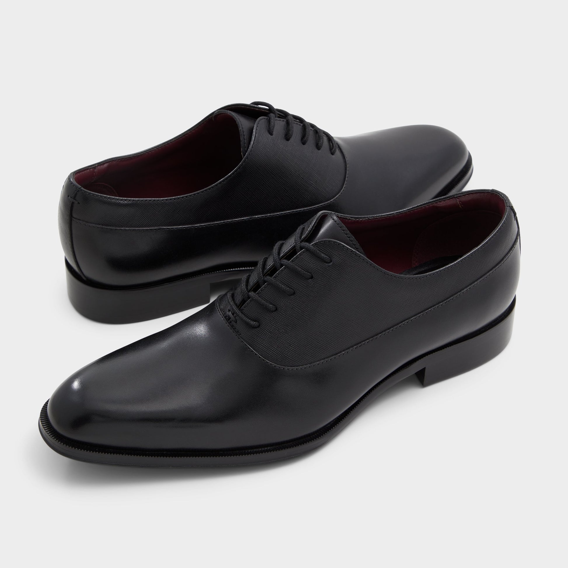 Highlighted view of a pair of Other Black Debonair Oxford shoes