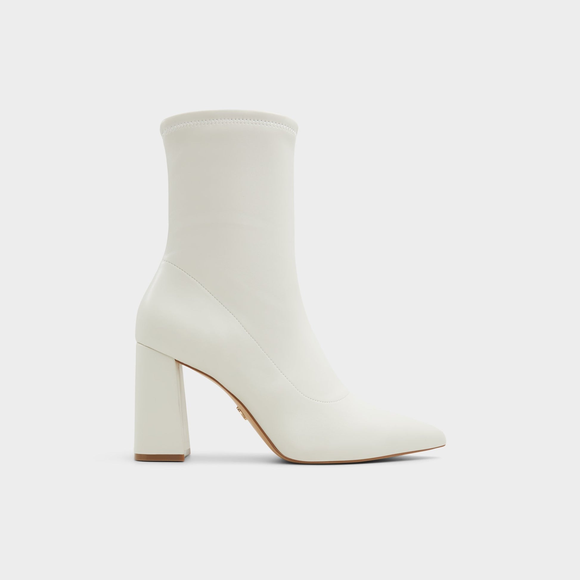 Main View of White/Bone Figtree Ankle boot for Womens