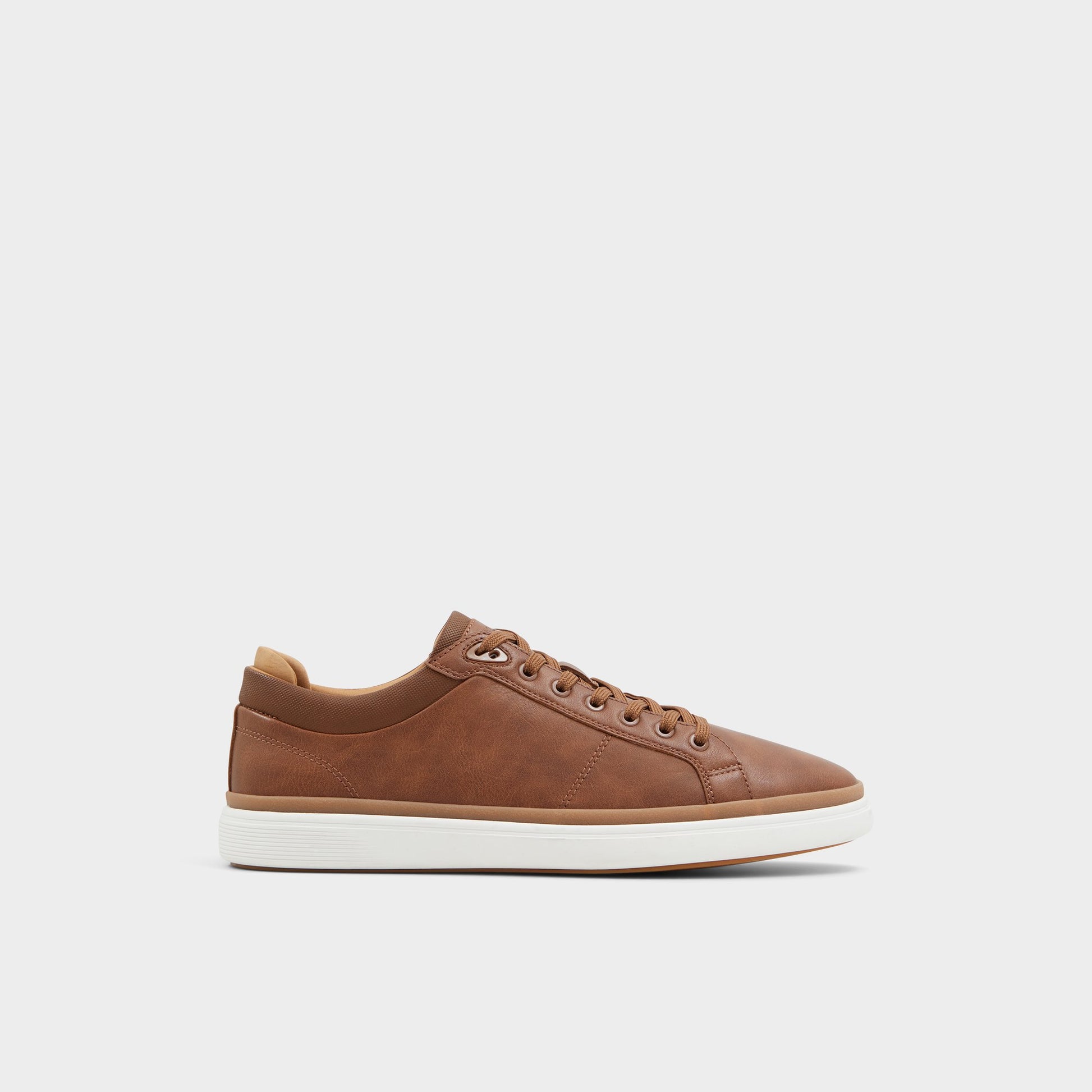 Main View of Light brown Finespec Low top sneaker for Mens
