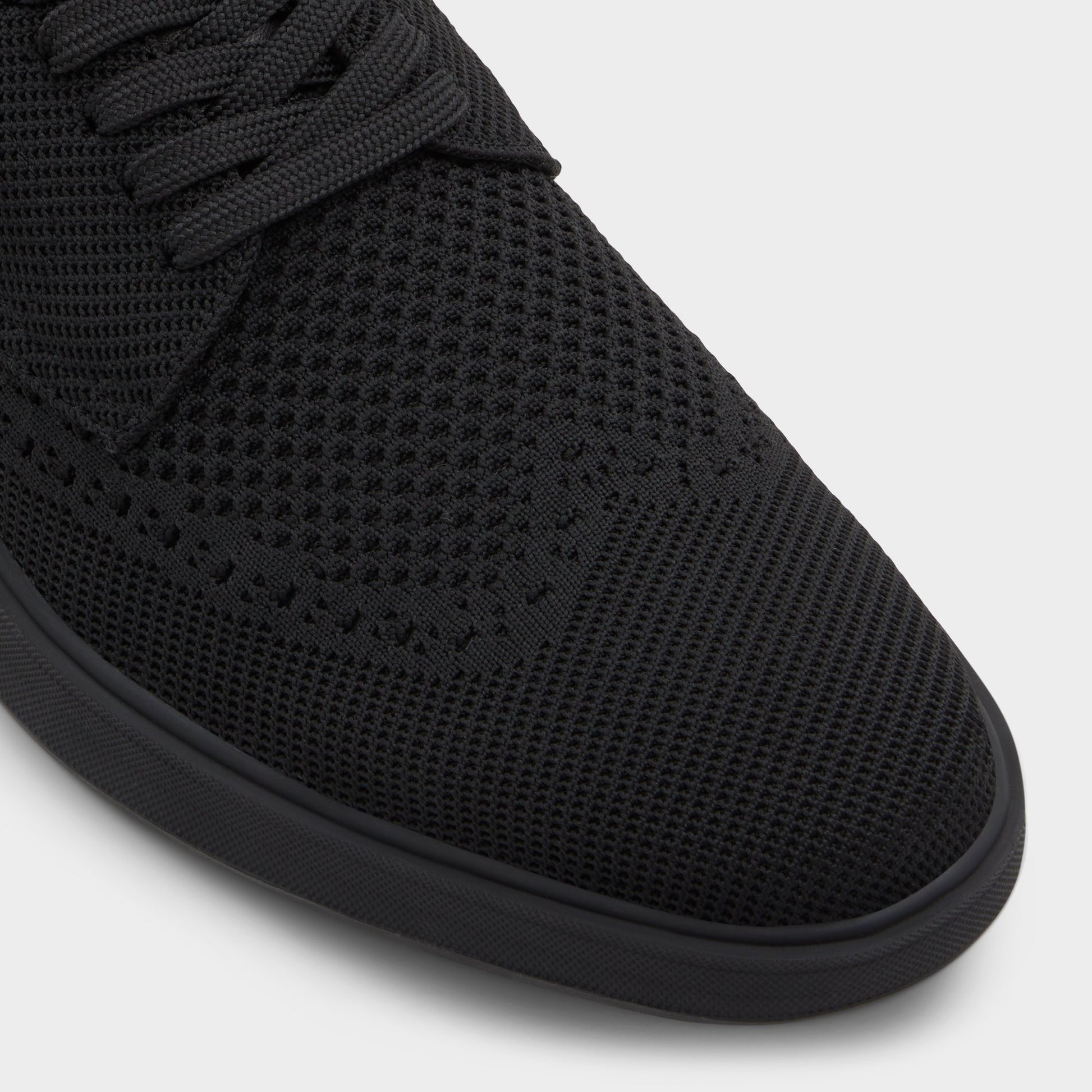 Close-up of the Black Enry Oxford shoe