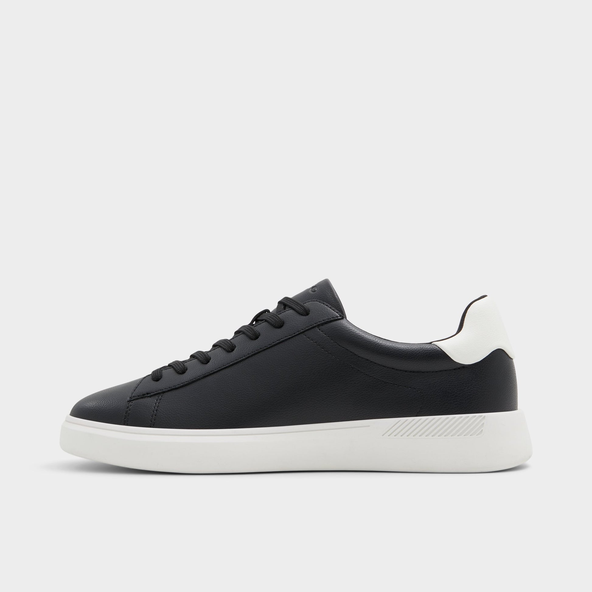 Side view of Black Coolspec Low top sneaker
