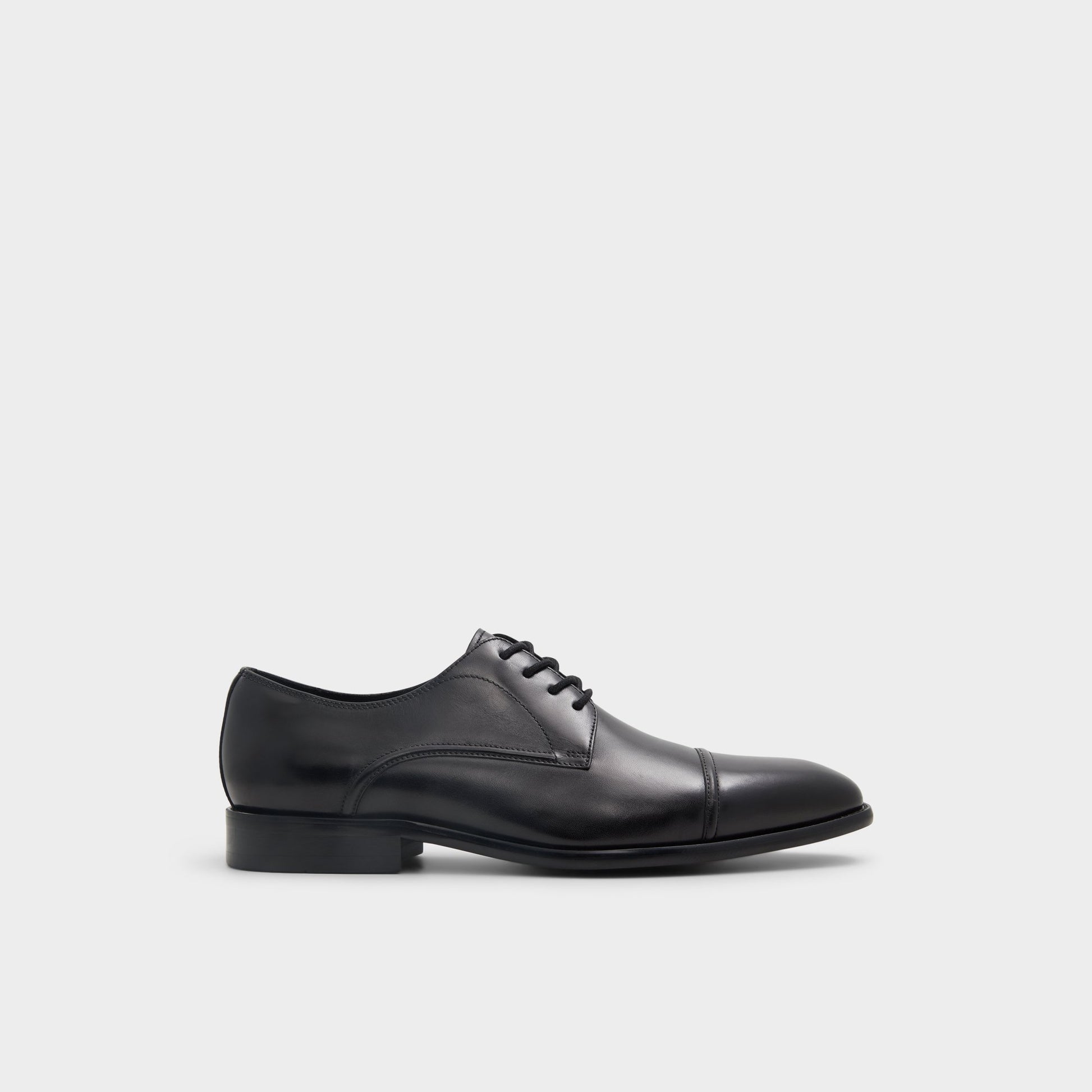 Main View of Black Drayson Derby shoe for Mens