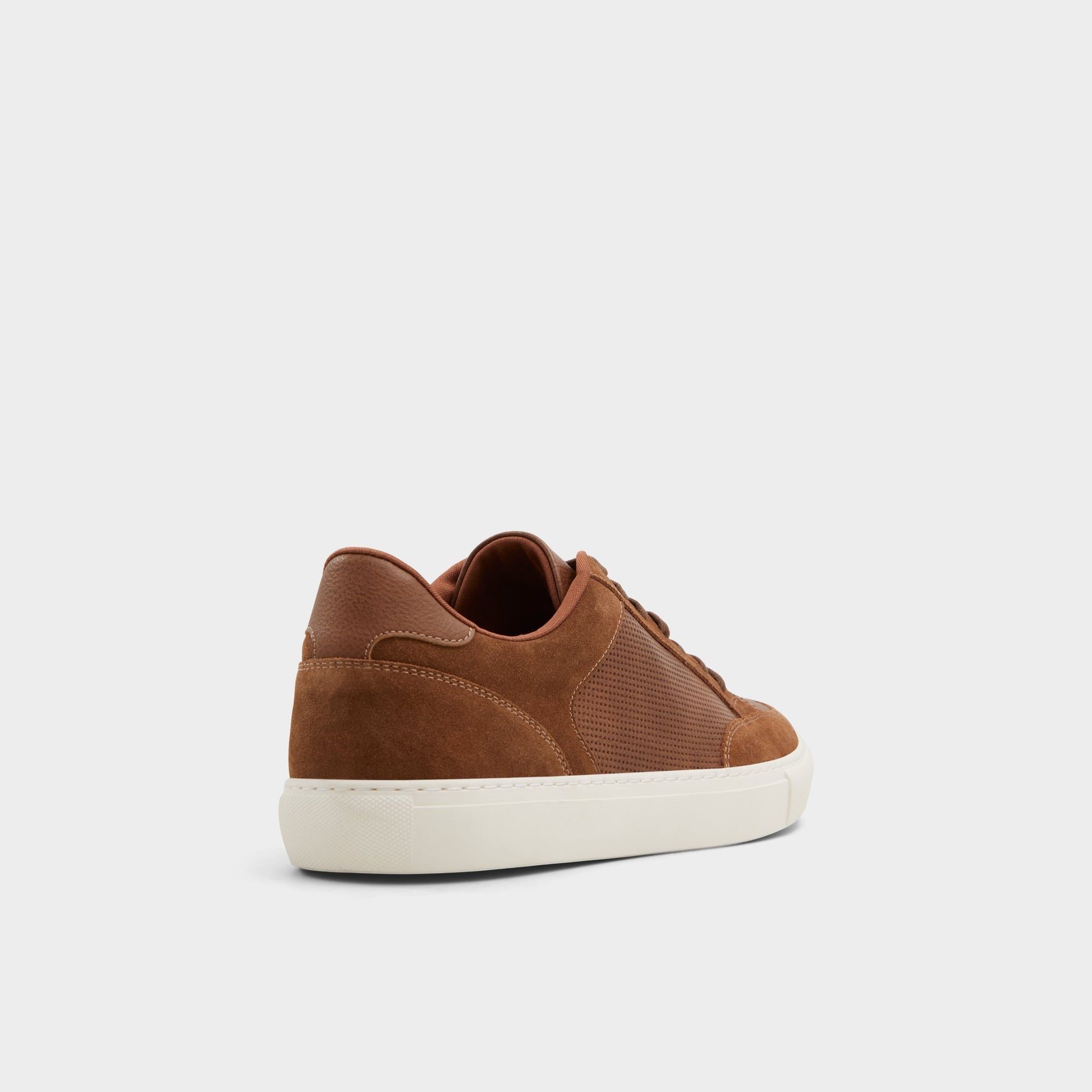 Three-quarter angle of Cognac Cityspec Low top sneaker's back side