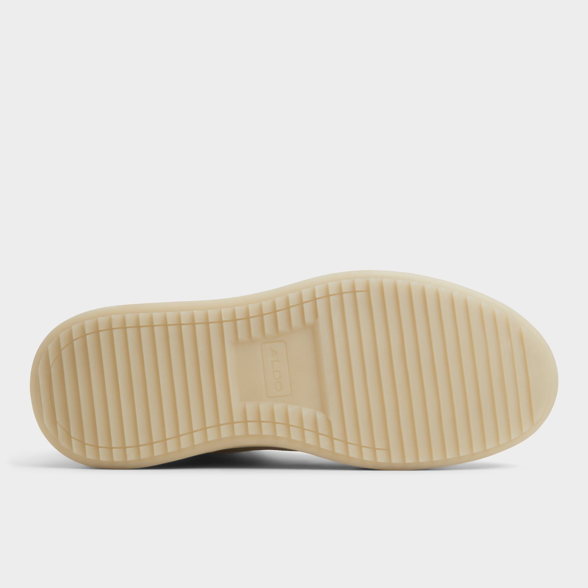 View of Bone Strato Lace-up boot's sole