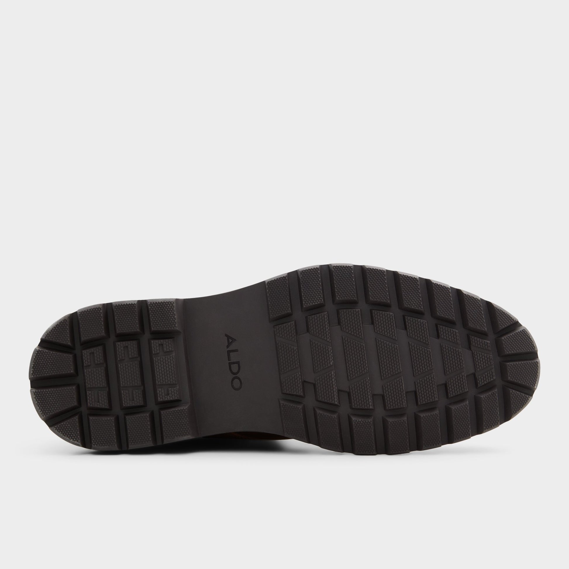 View of Medium Brown Preliand Lace-up boot's sole