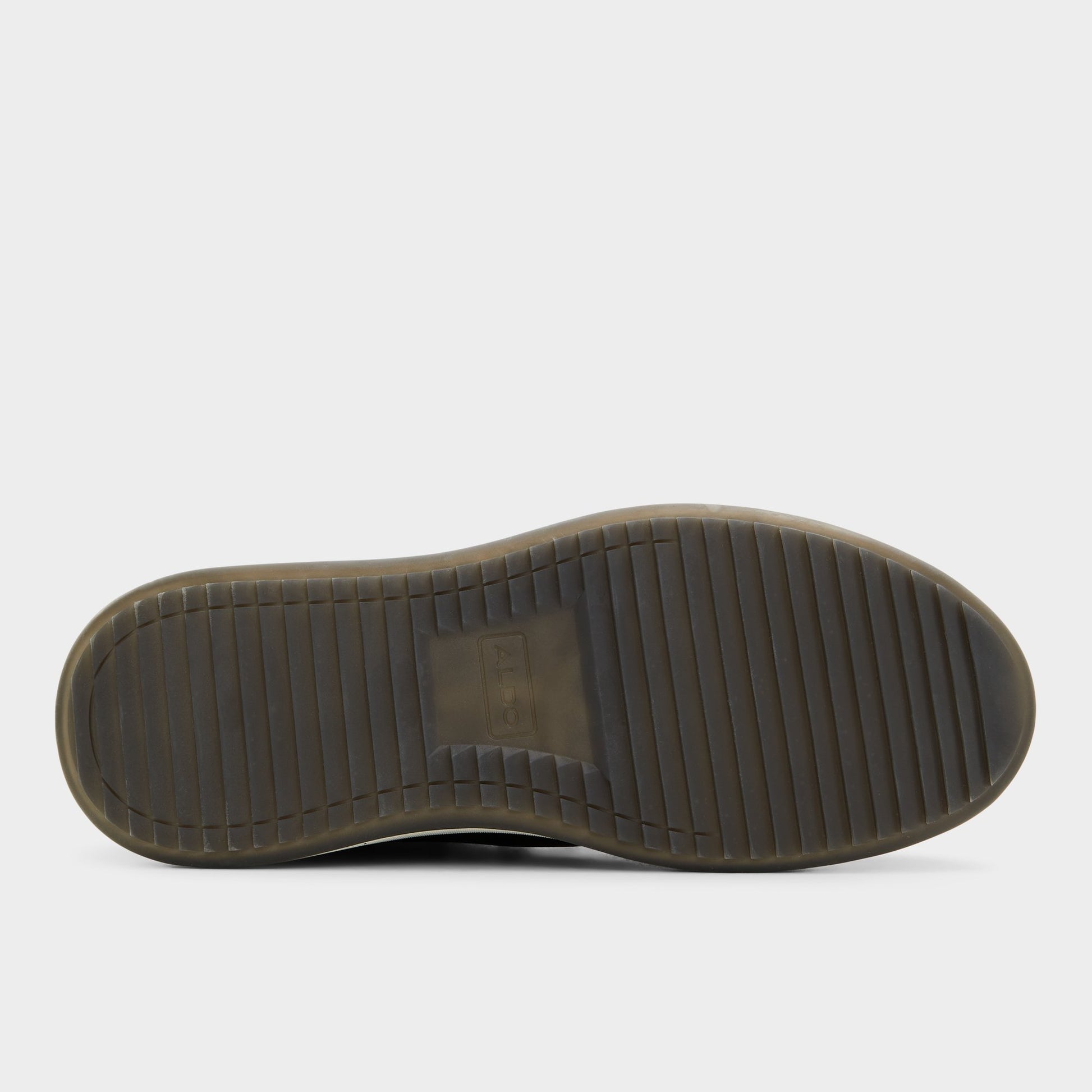 View of Black Gibson Lace-up boot's sole