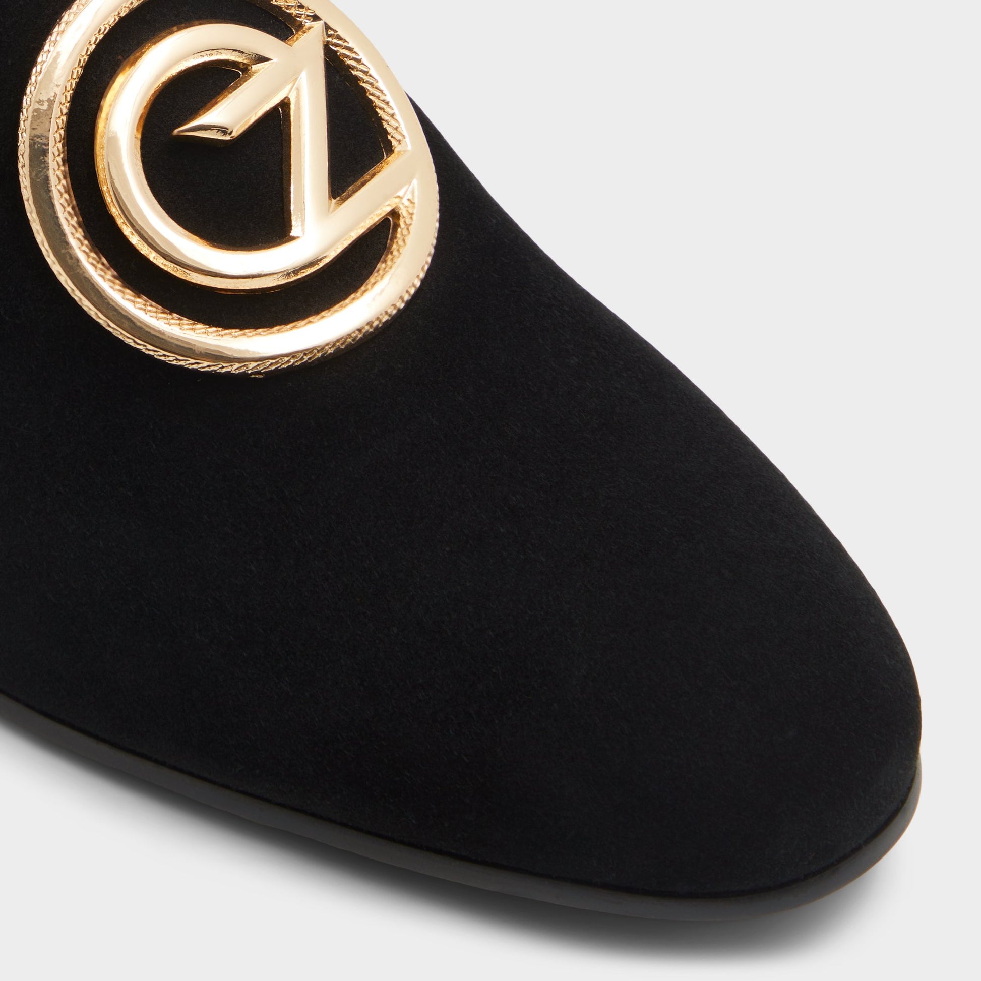 Close-up of the Black Ozmopolitan Wicked x ALDO