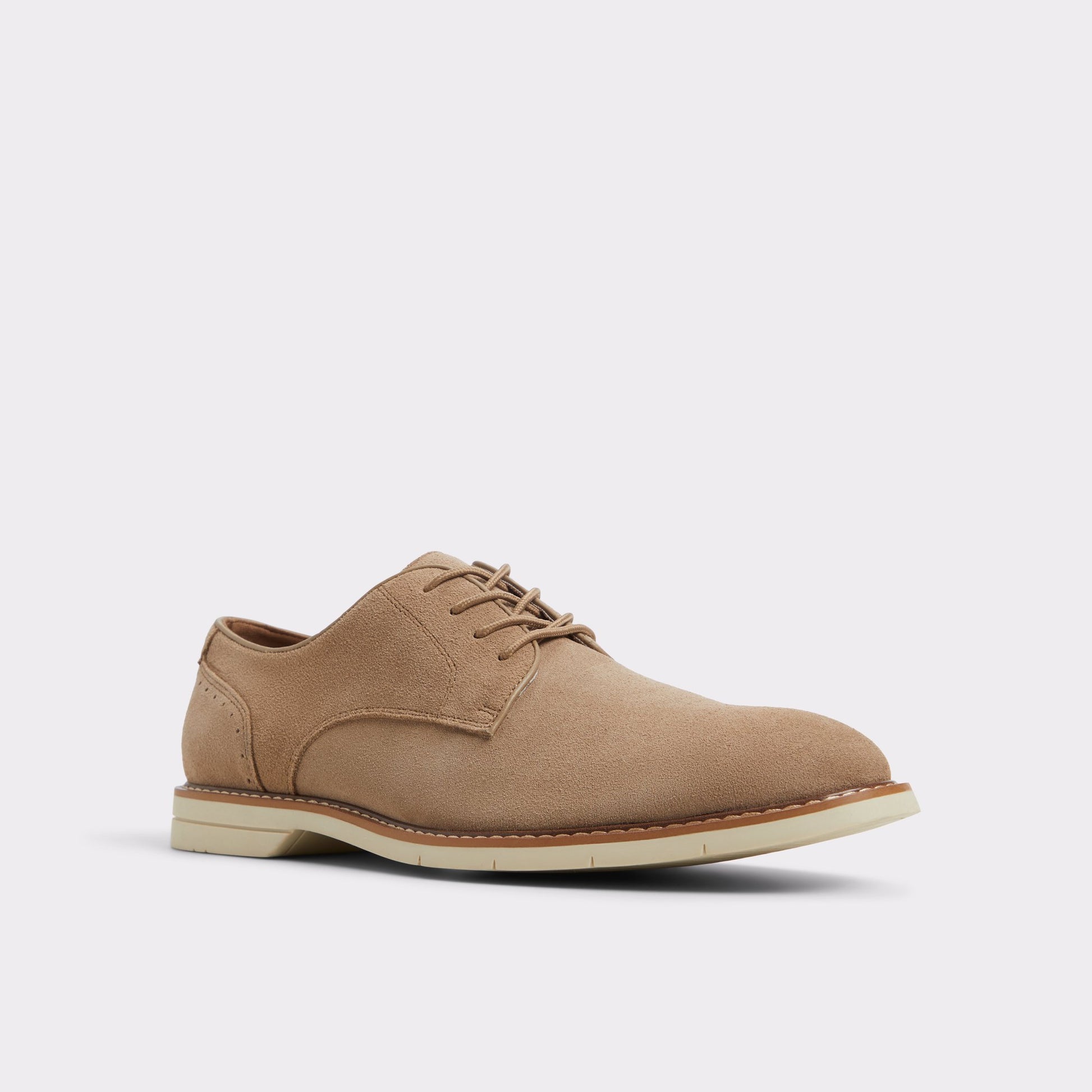 Three-quarter angle of Other Brown Faro Oxford shoe's front side