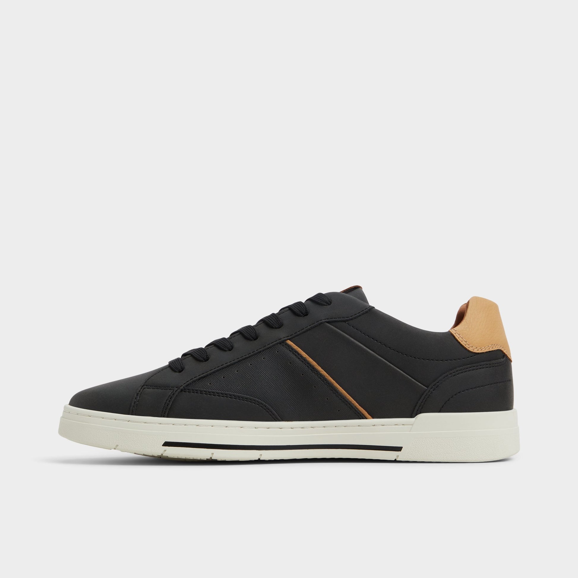 Side view of Other Black Matchpoint Low top sneaker