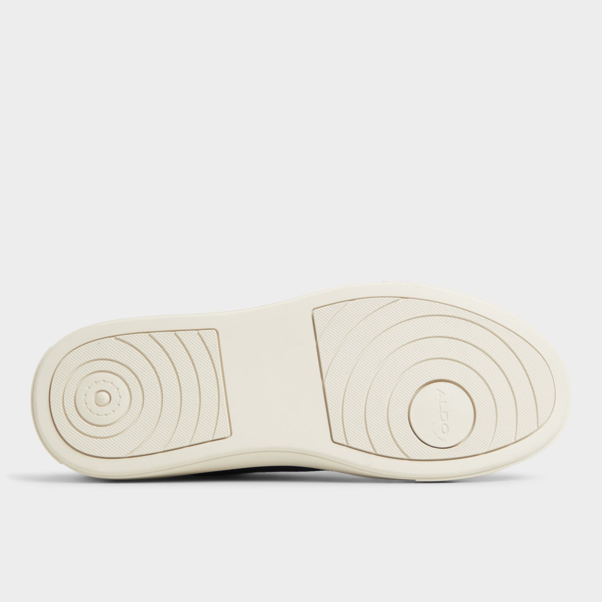 View of Navy Abbott Slip-on sneaker's sole