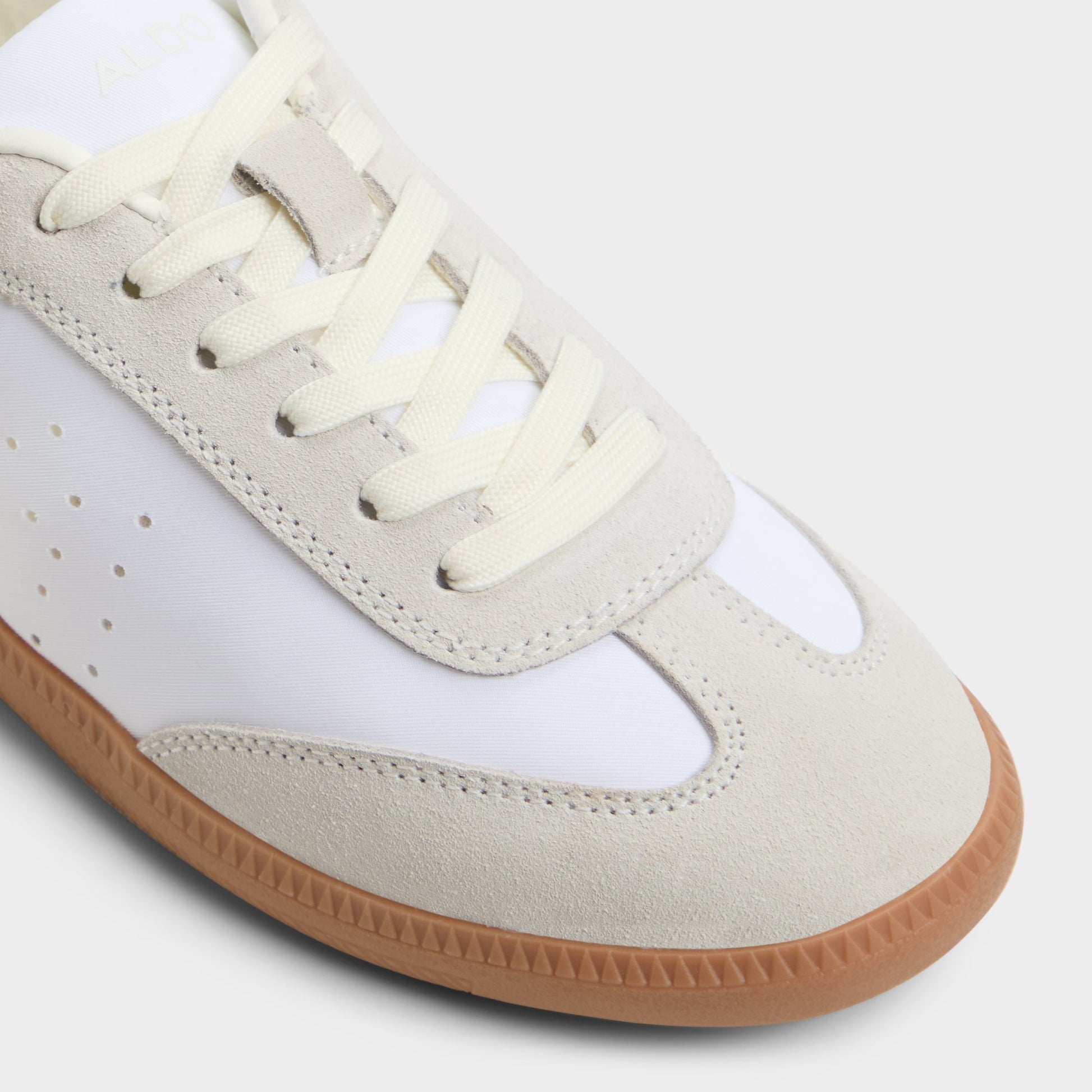 Close-up of the White/Black Clubstyle Jogger sneaker