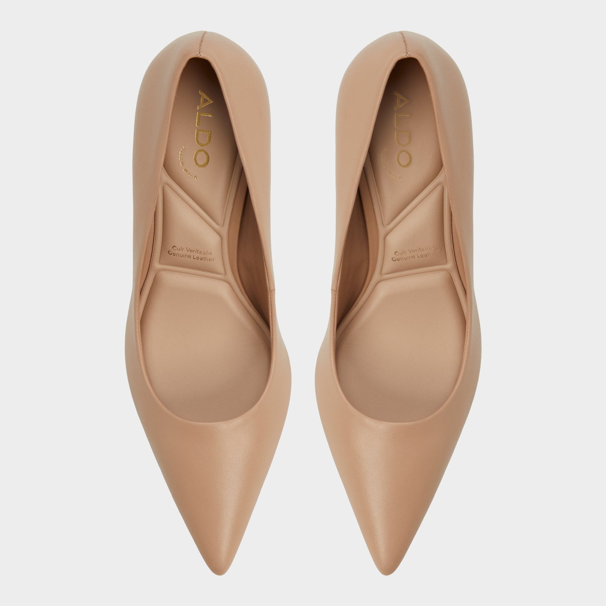 Top-down view of the Tan Verone Pump