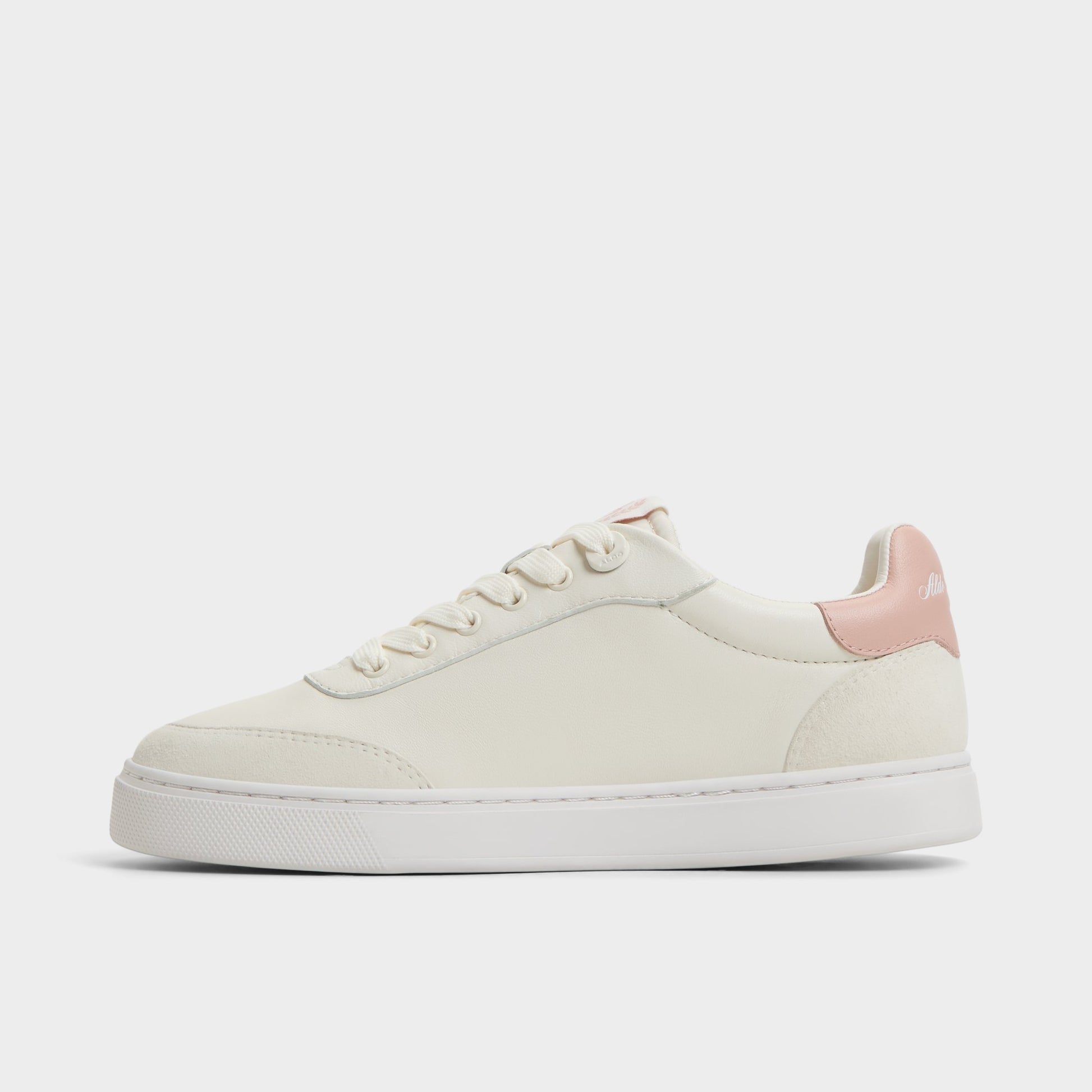 Side view of Cream Clubsport Low top sneaker
