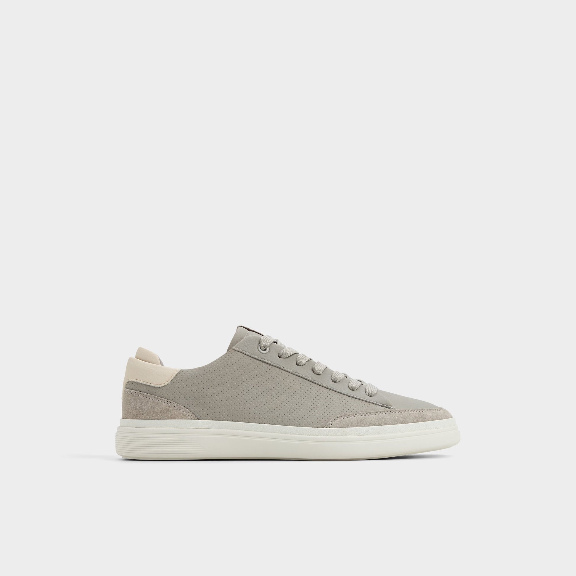 Main View of Light Grey Stepup Low top sneaker for Mens
