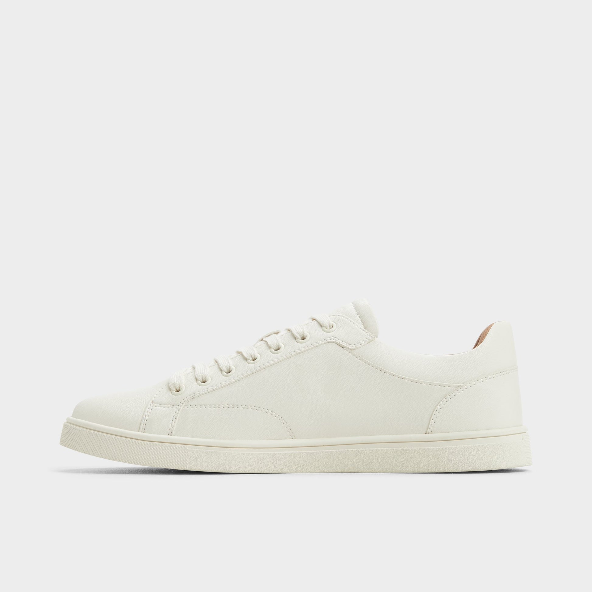 Side view of Grey Multi Poker Low top sneaker