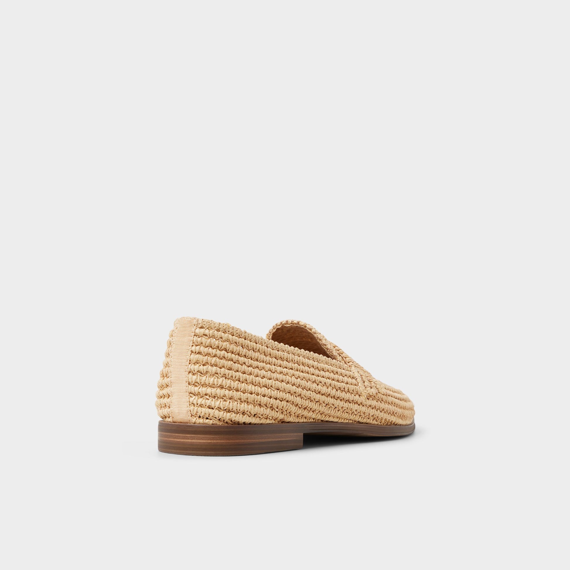 Three-quarter angle of Natural Oceanwind Loafer's back side