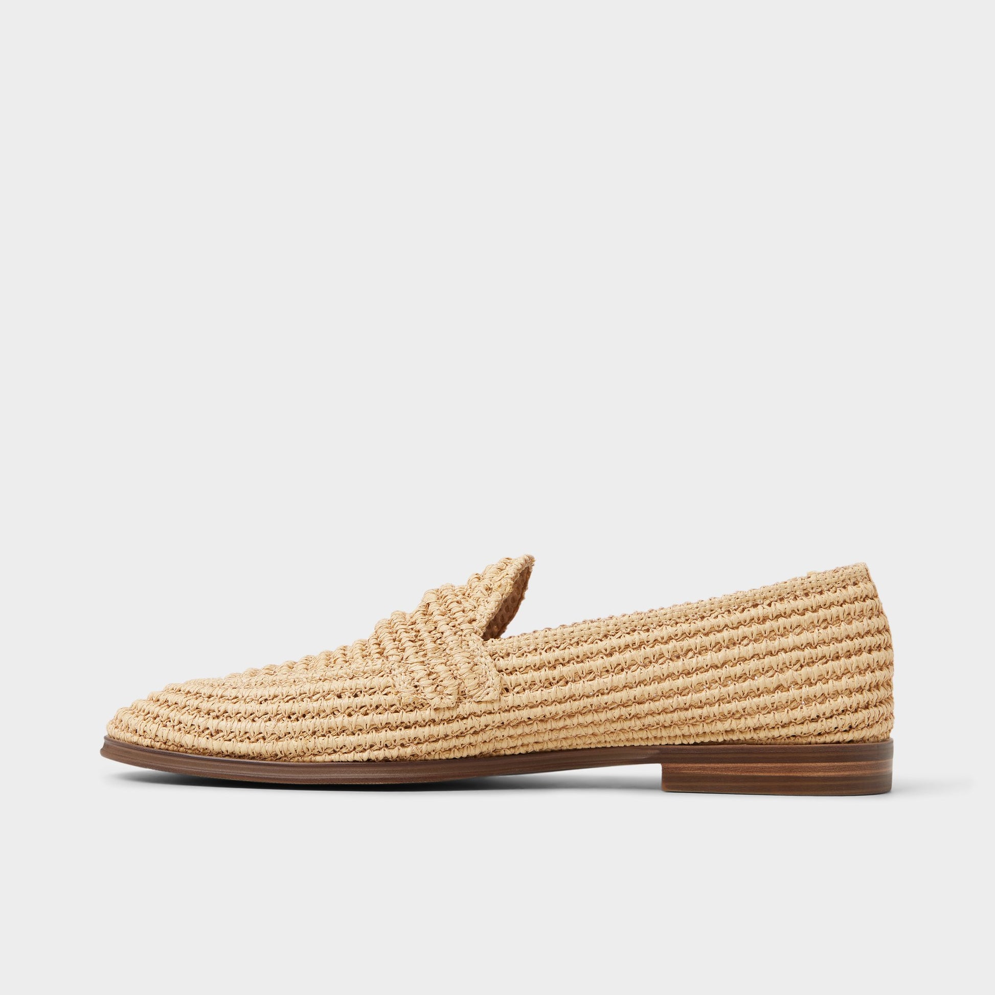 Side view of Natural Oceanwind Loafer