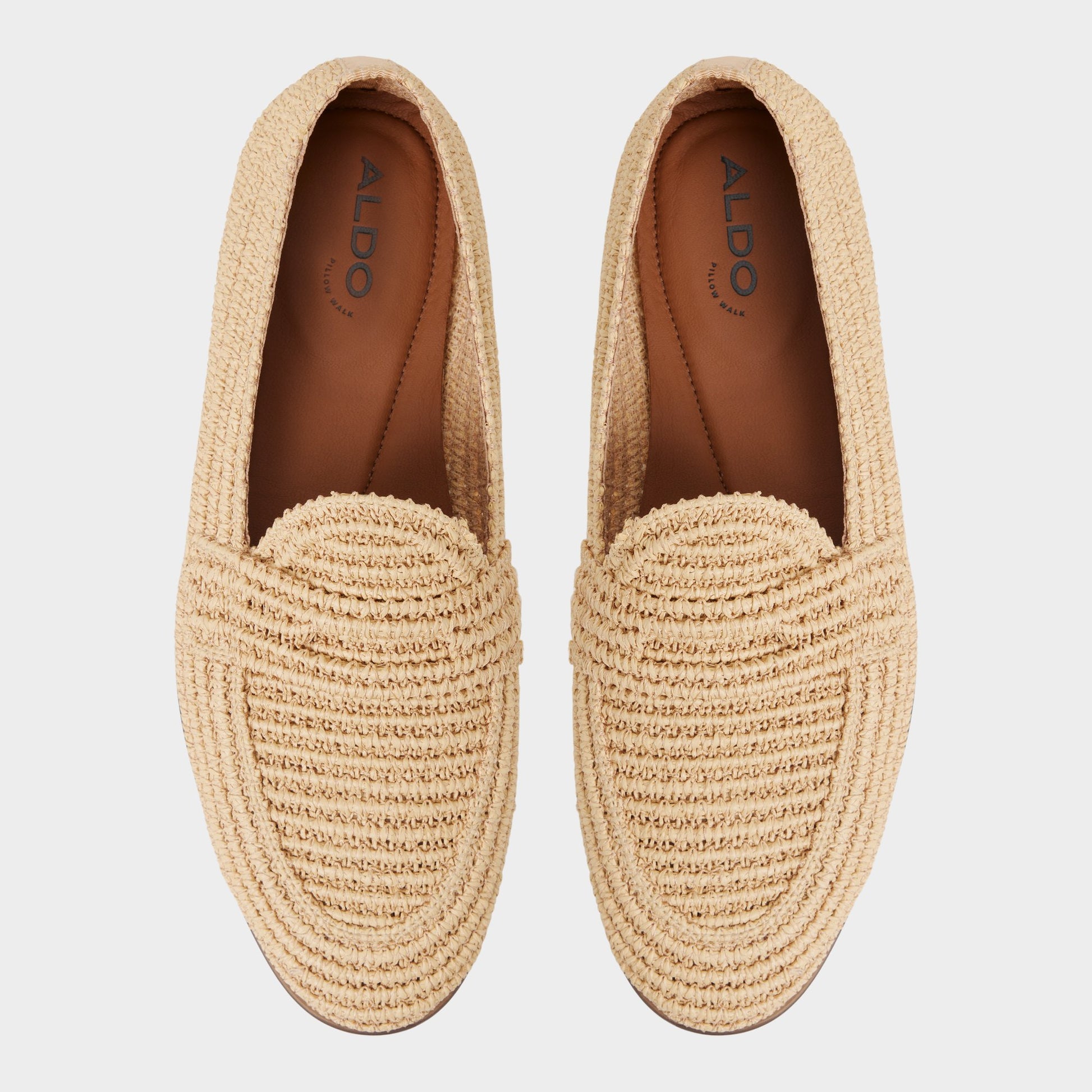 Top-down view of the Natural Oceanwind Loafer