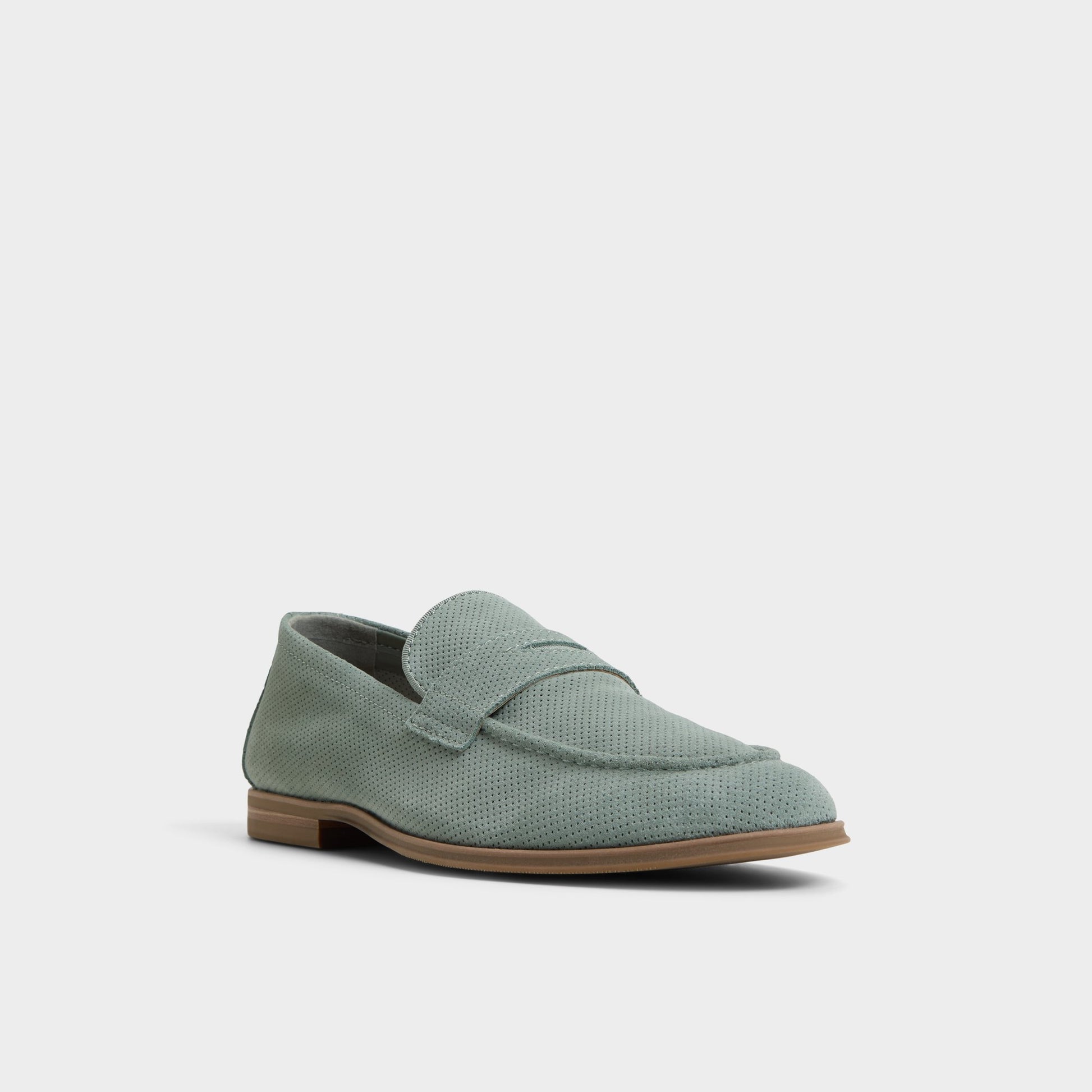 Three-quarter angle of Sage Journey Loafer's front side