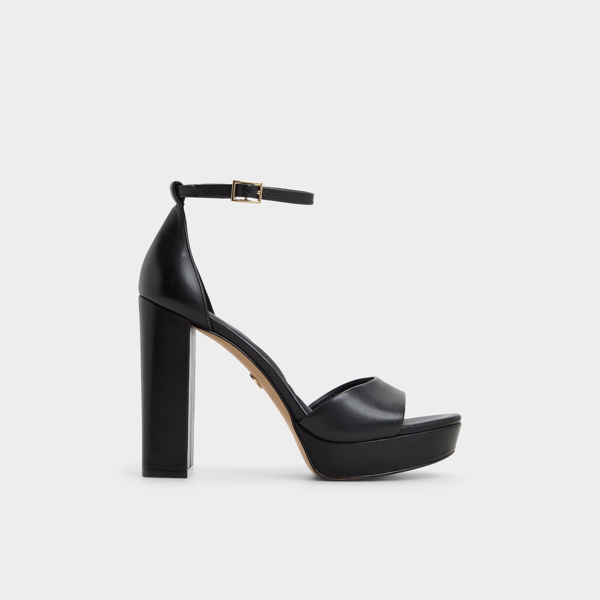 Main View of Other Black Enaegyn2.0 Strappy heeled sandal for Womens