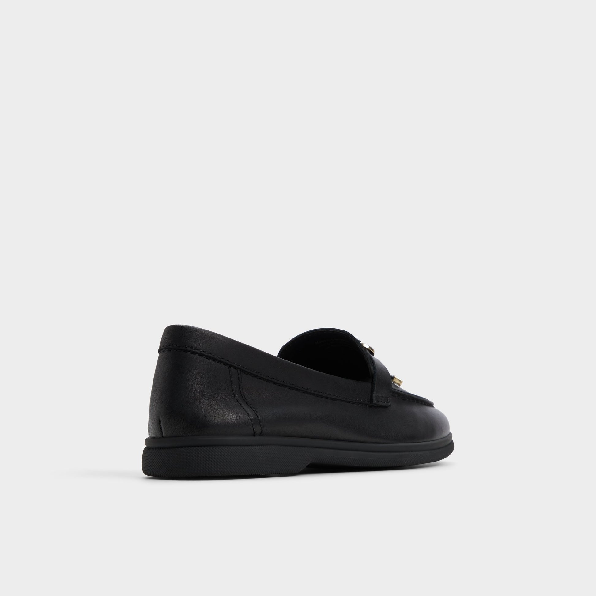 Three-quarter angle of Other black Creras Loafer's back side
