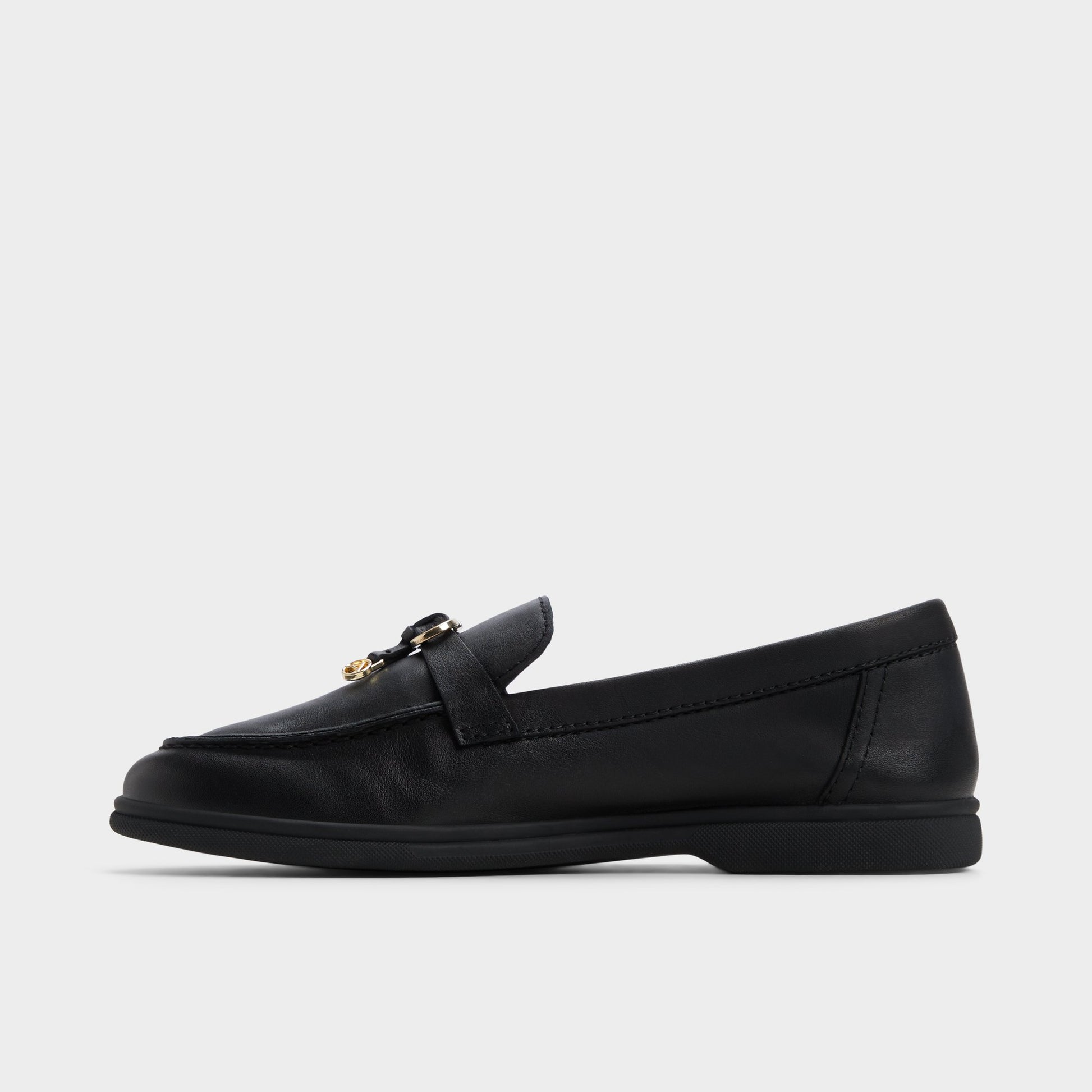 Side view of Other black Creras Loafer