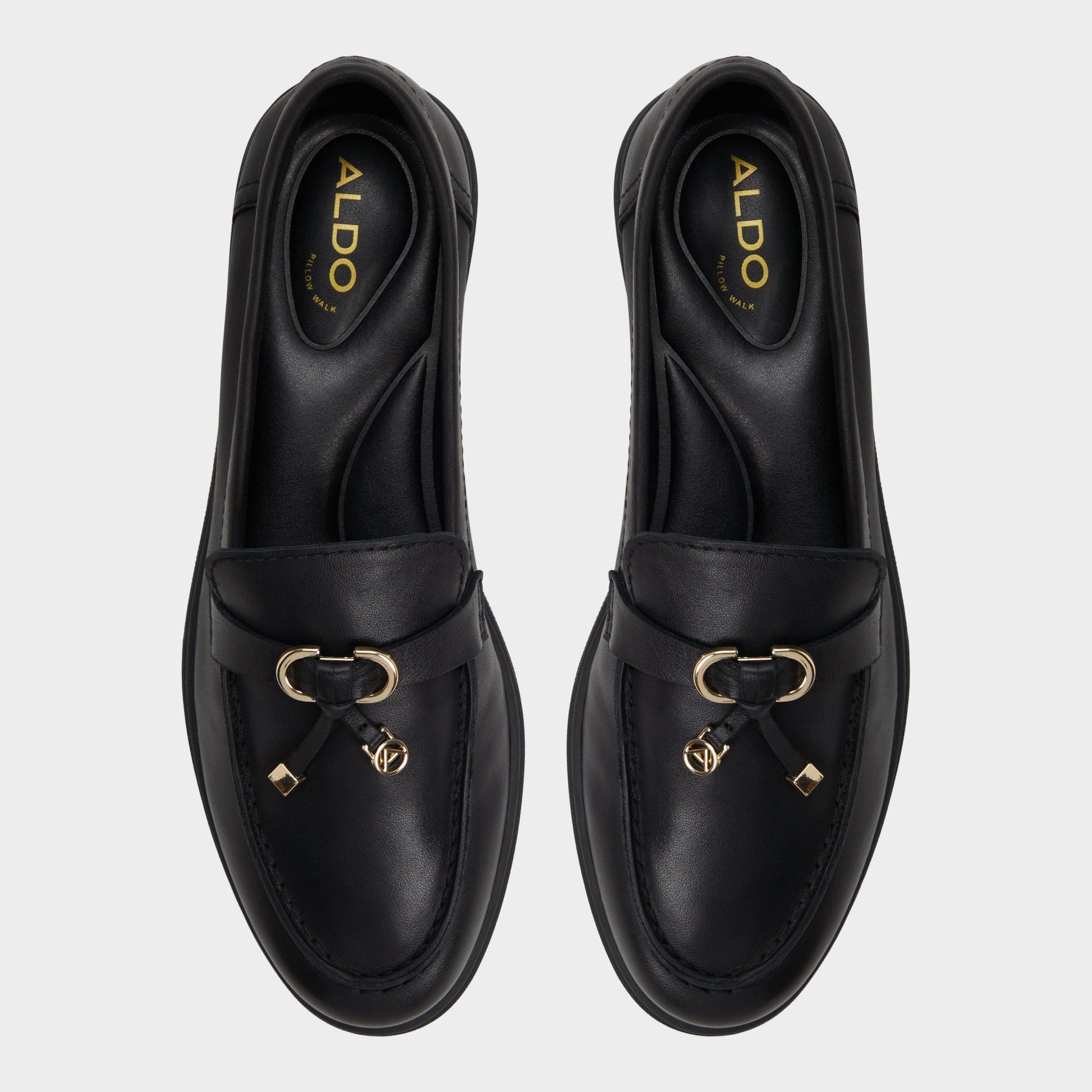 Top-down view of the Other black Creras Loafer
