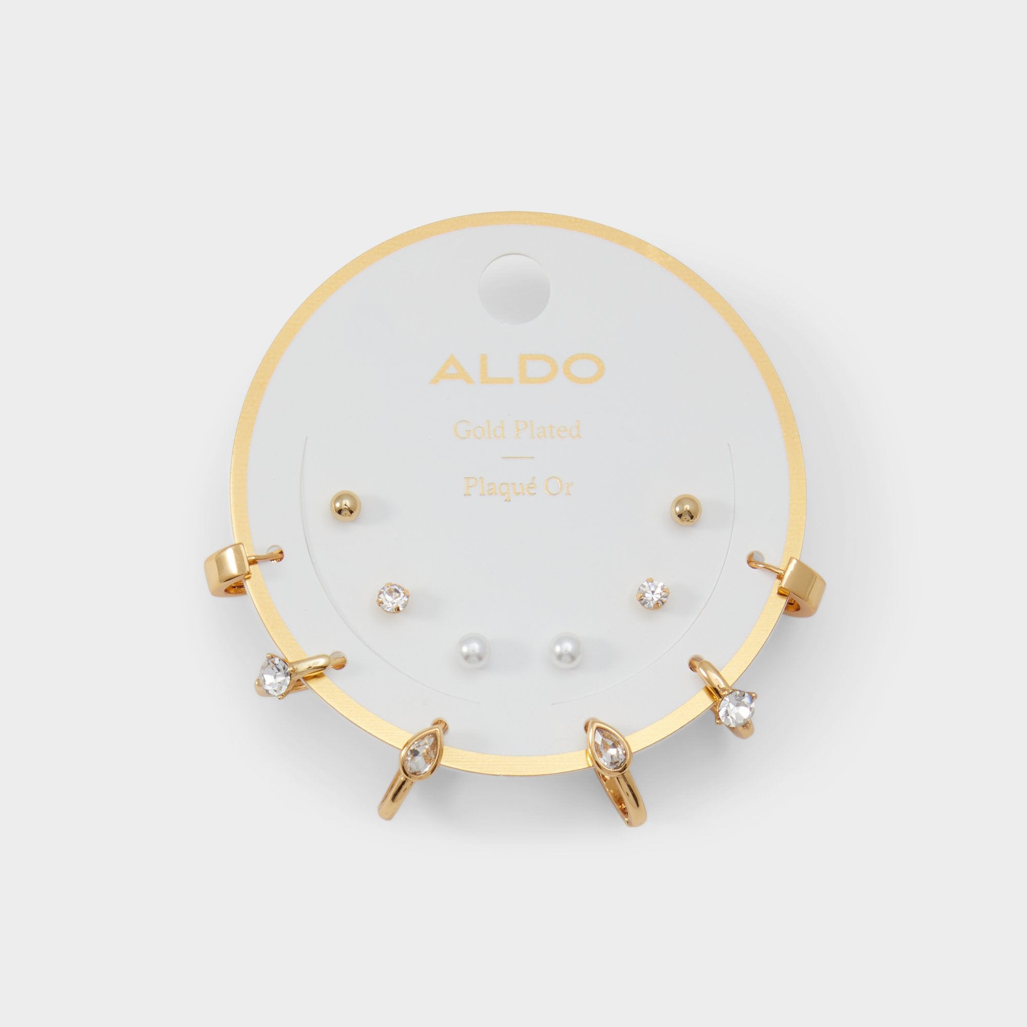 Faramanna Gold/Clear Multi Women's Cubic Zirconia