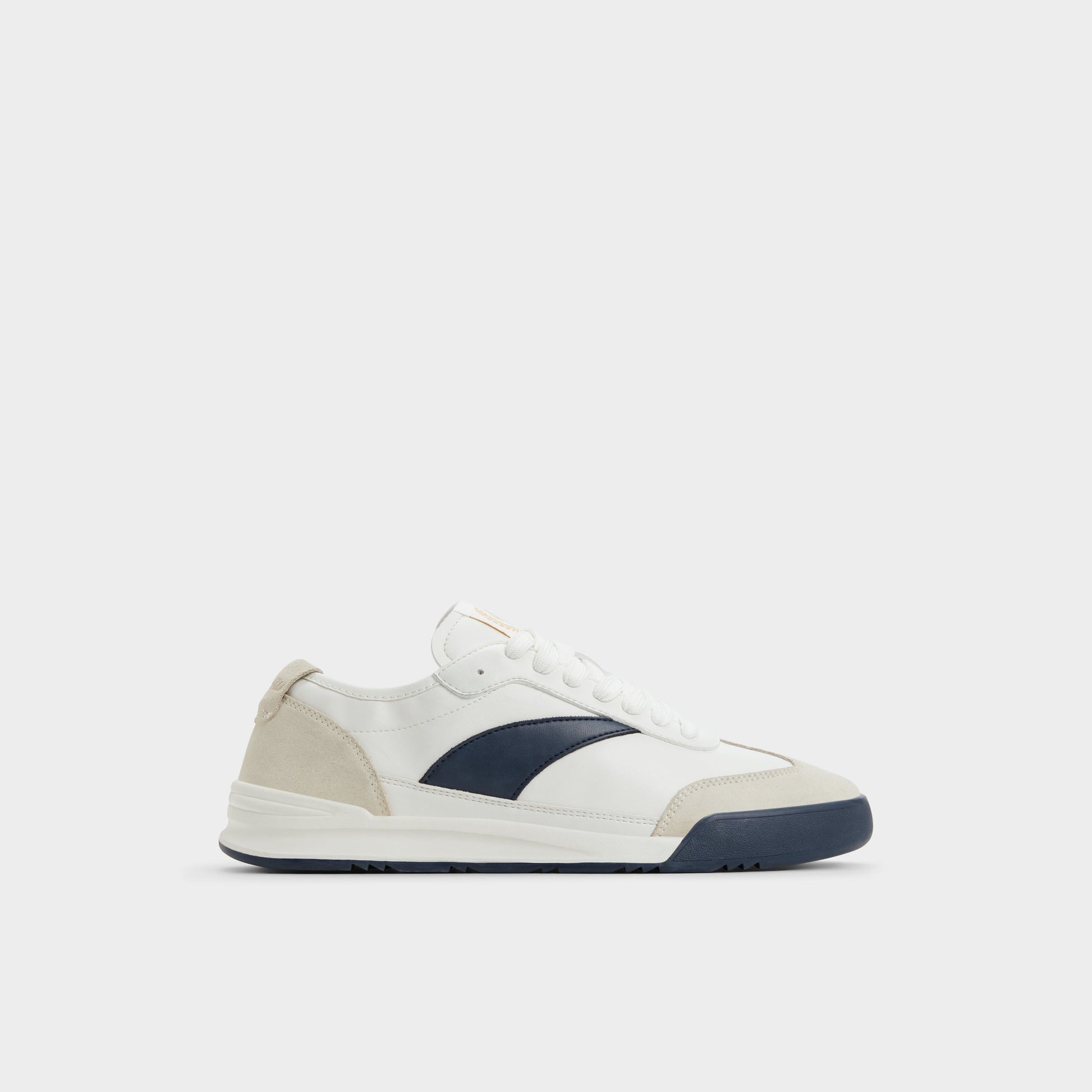 Main View of White/Navy Clubmtl Low top sneaker for Mens