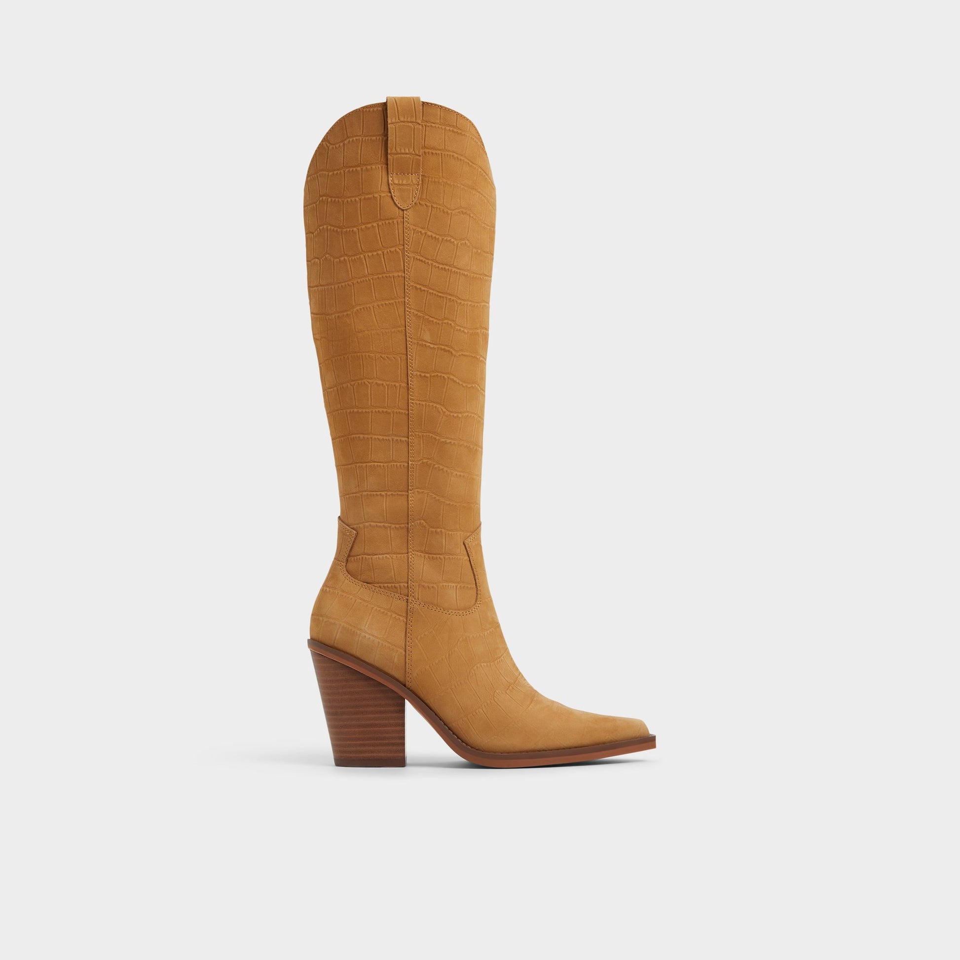 Main View of Butterscotch Nevada Over-the-knee western boot for Womens