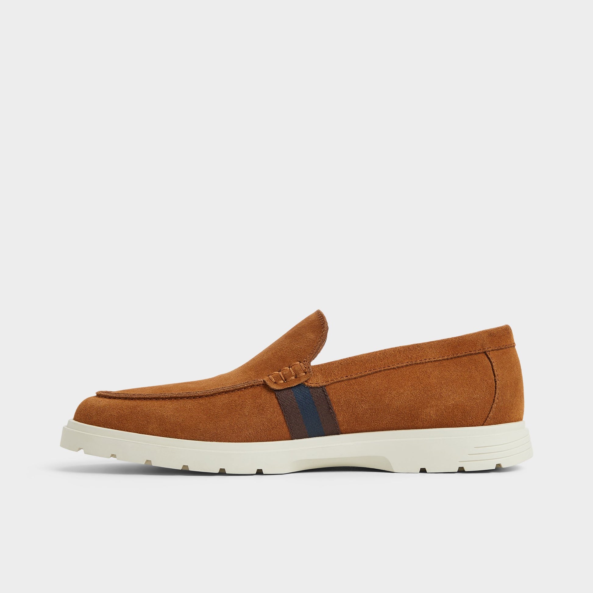 Side view of Medium brown Odis Loafer