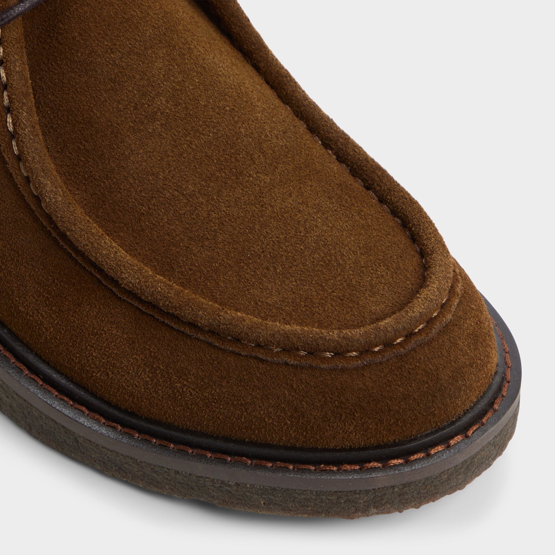 Close-up of the Dark beige Milade Ankle boot