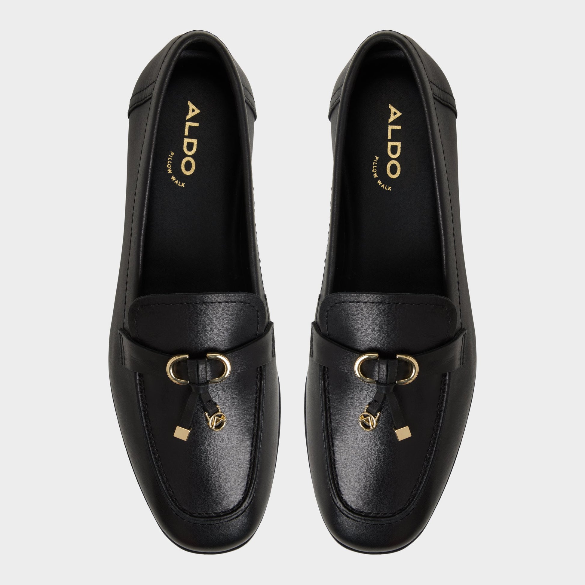 Top-down view of the Black Ybilide Loafer