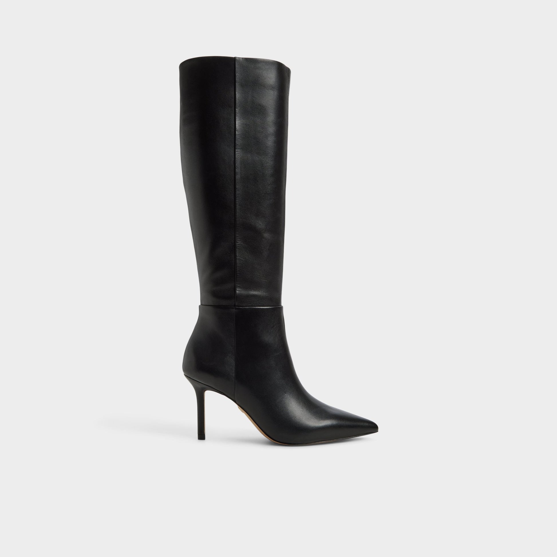 Main View of Black Saphiria Knee-high boot for Womens