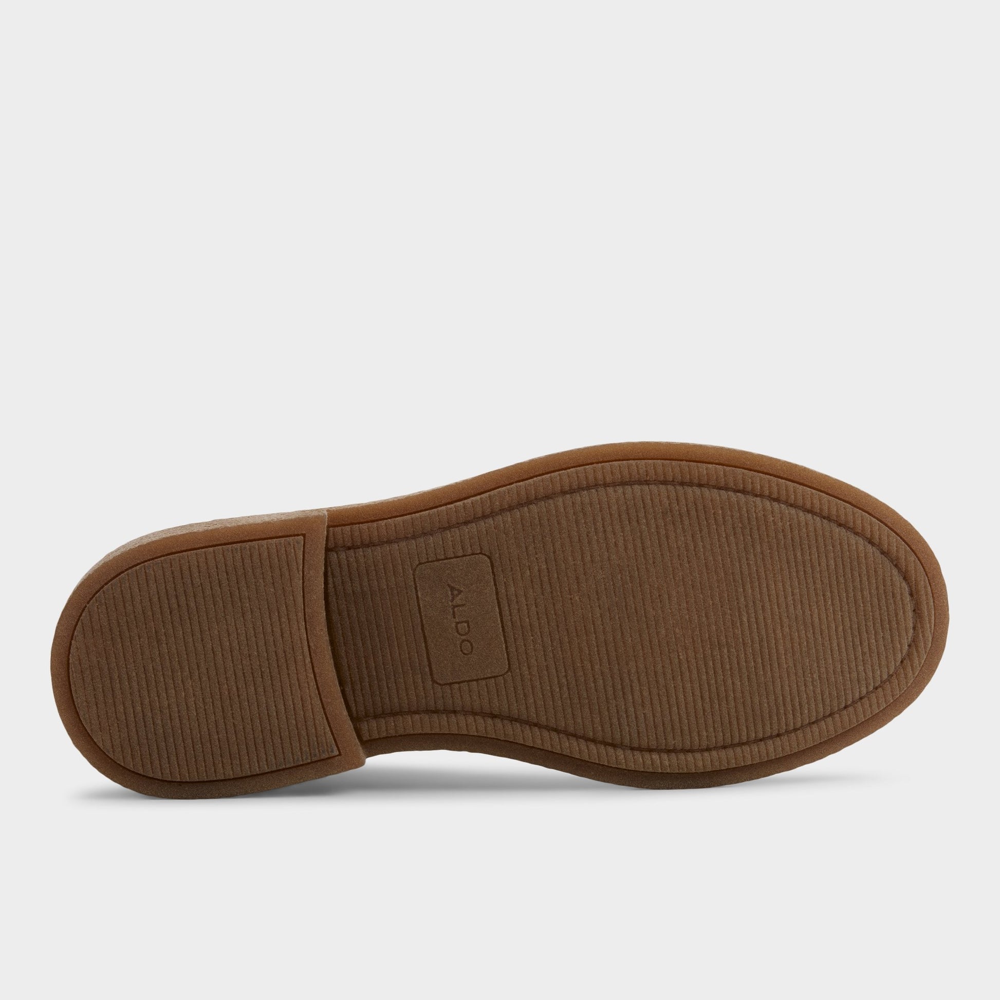 View of Light brown Zeddy Chelsea boot's sole