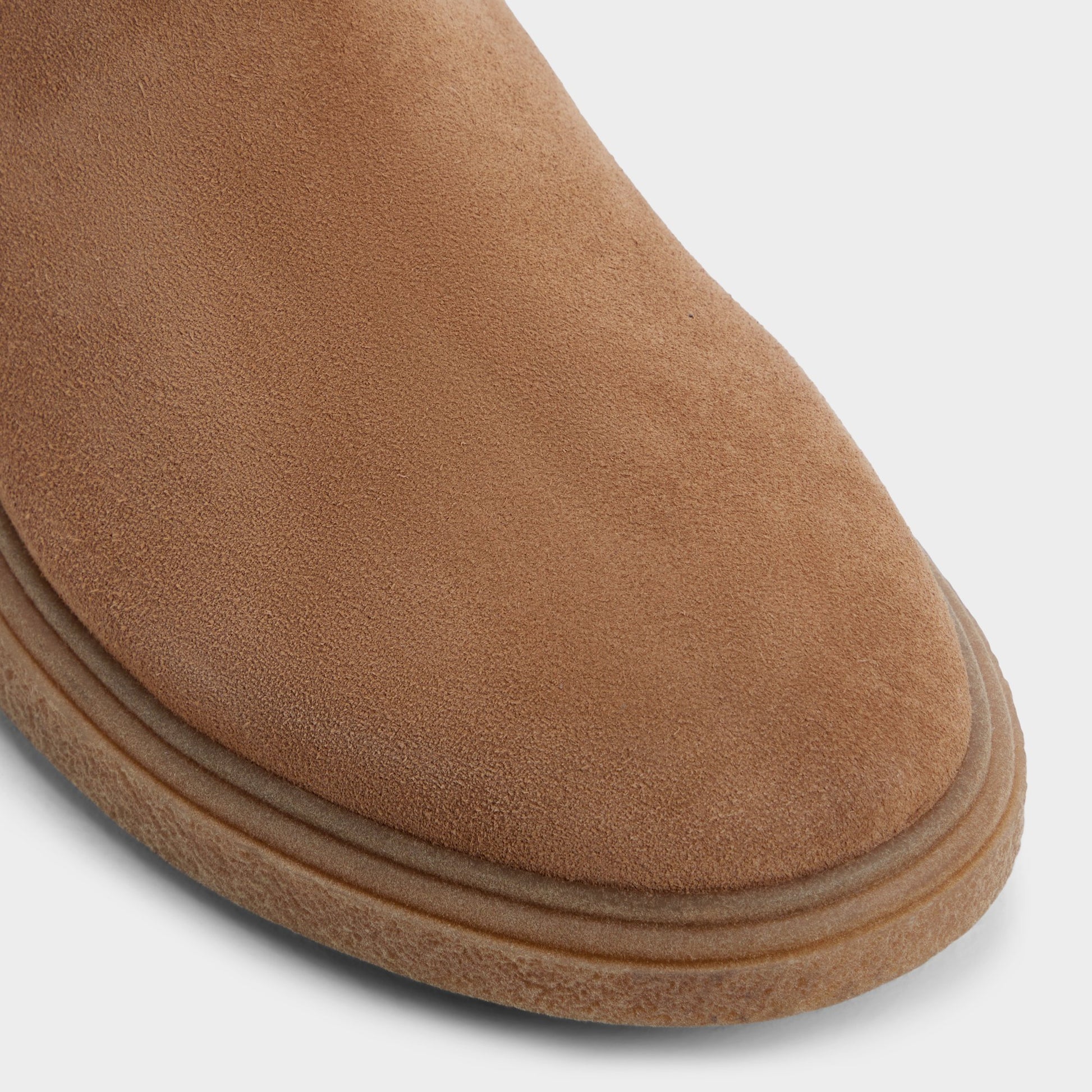 Close-up of the Wheat Zeddy Chelsea boot