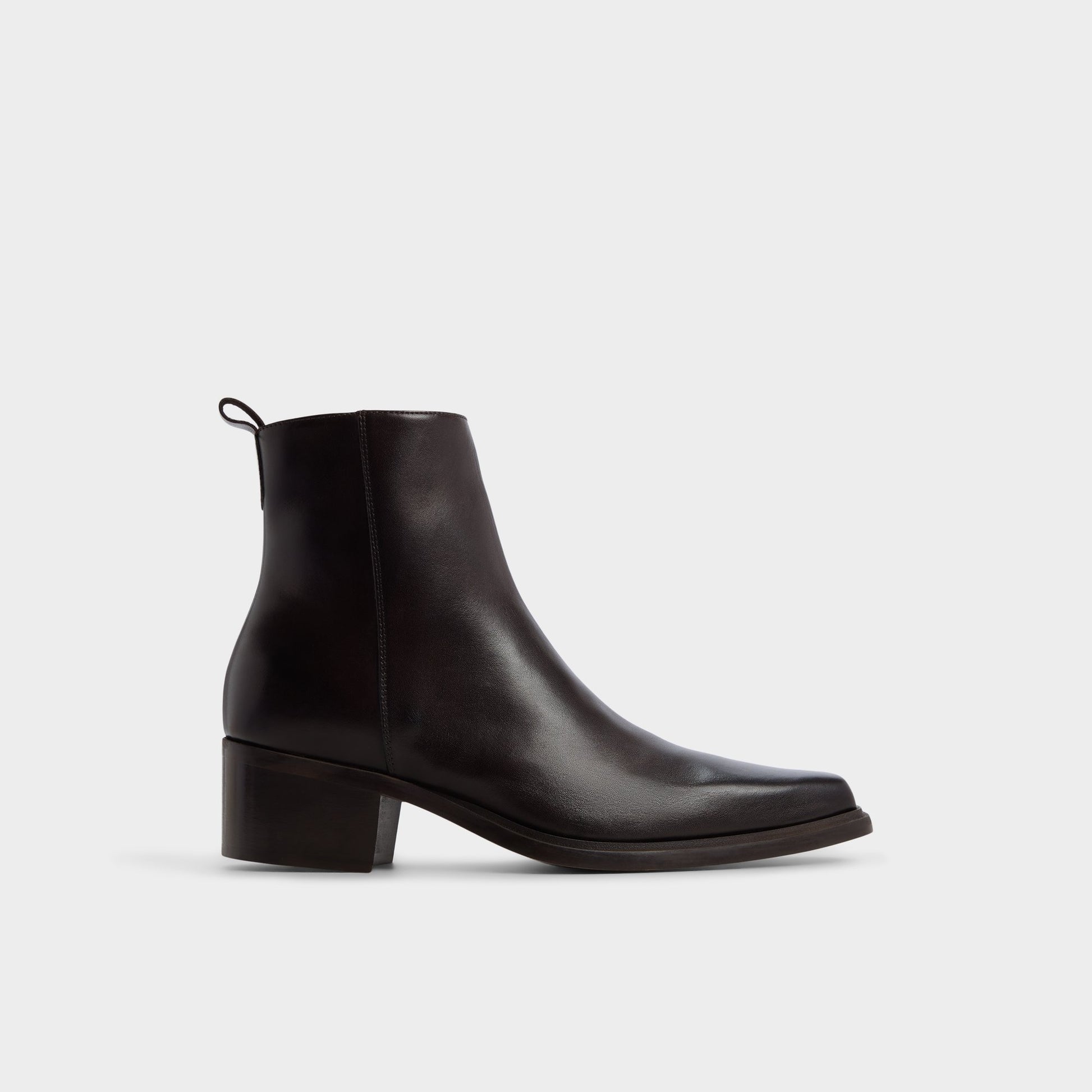 Main View of Dark Brown Zappa Ankle boot for Mens