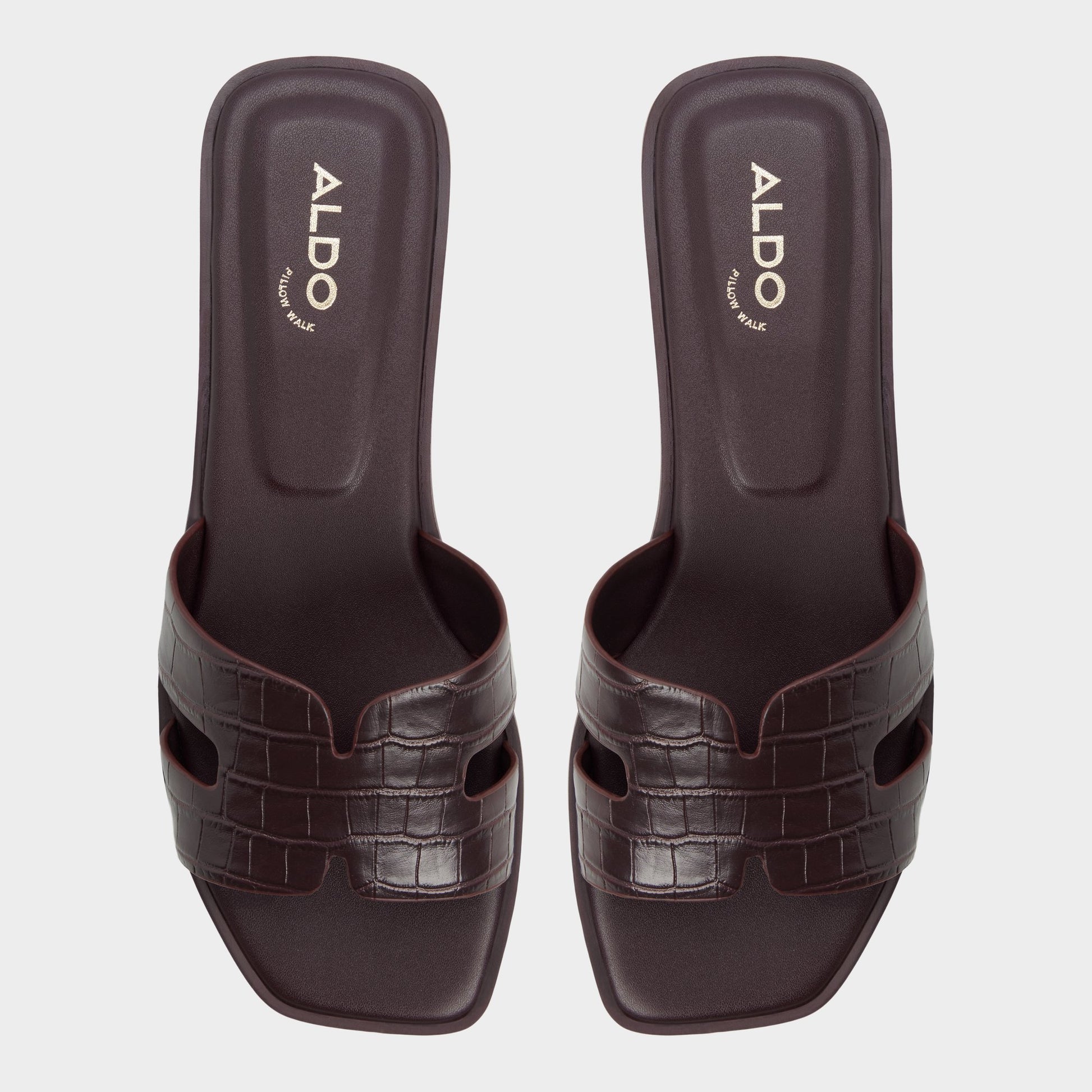 Vue de dessus de la Bordo Itsandal Slide sandal