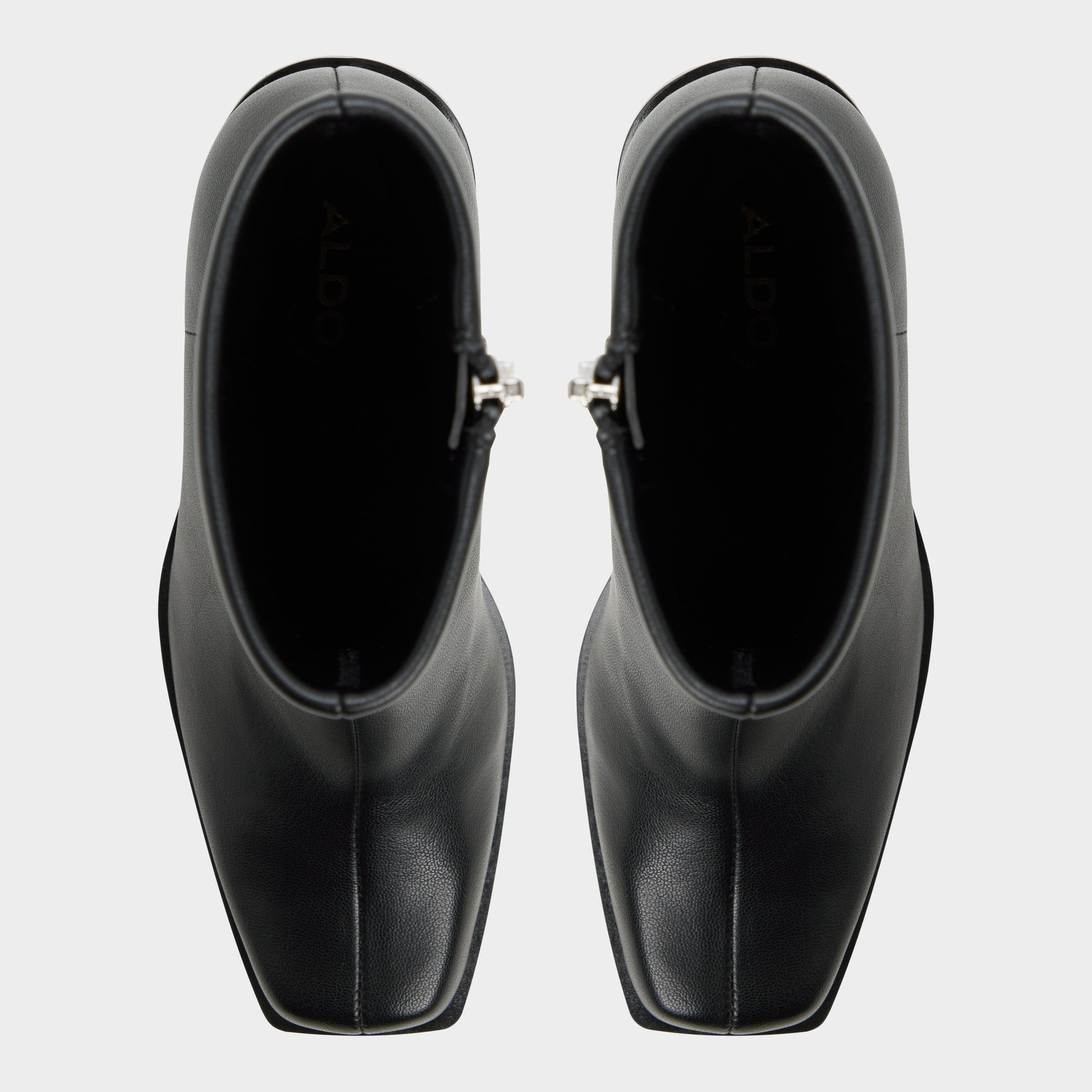 Top-down view of the Black Joma Ankle boot