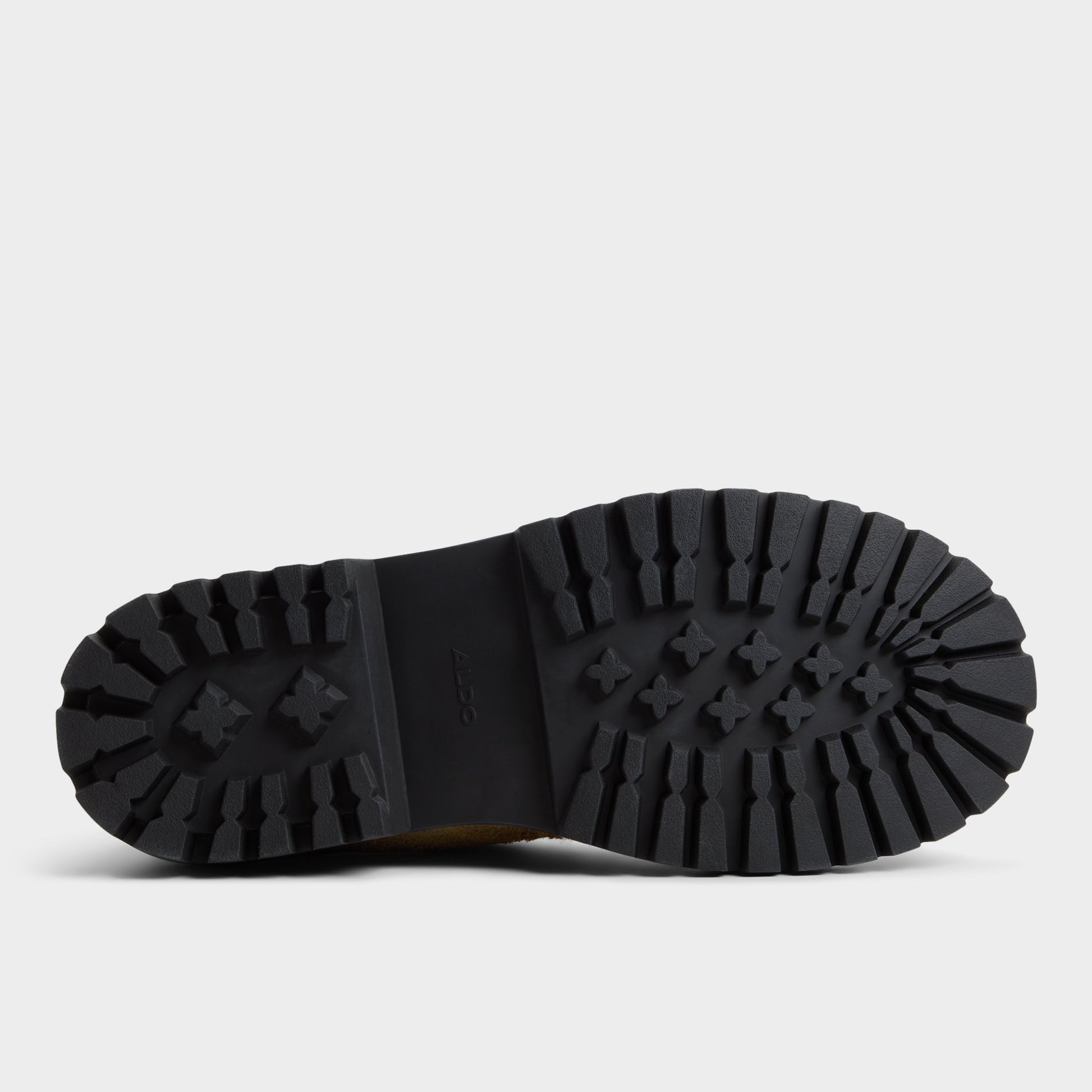 View of Sand Doublezero Combat boot's sole