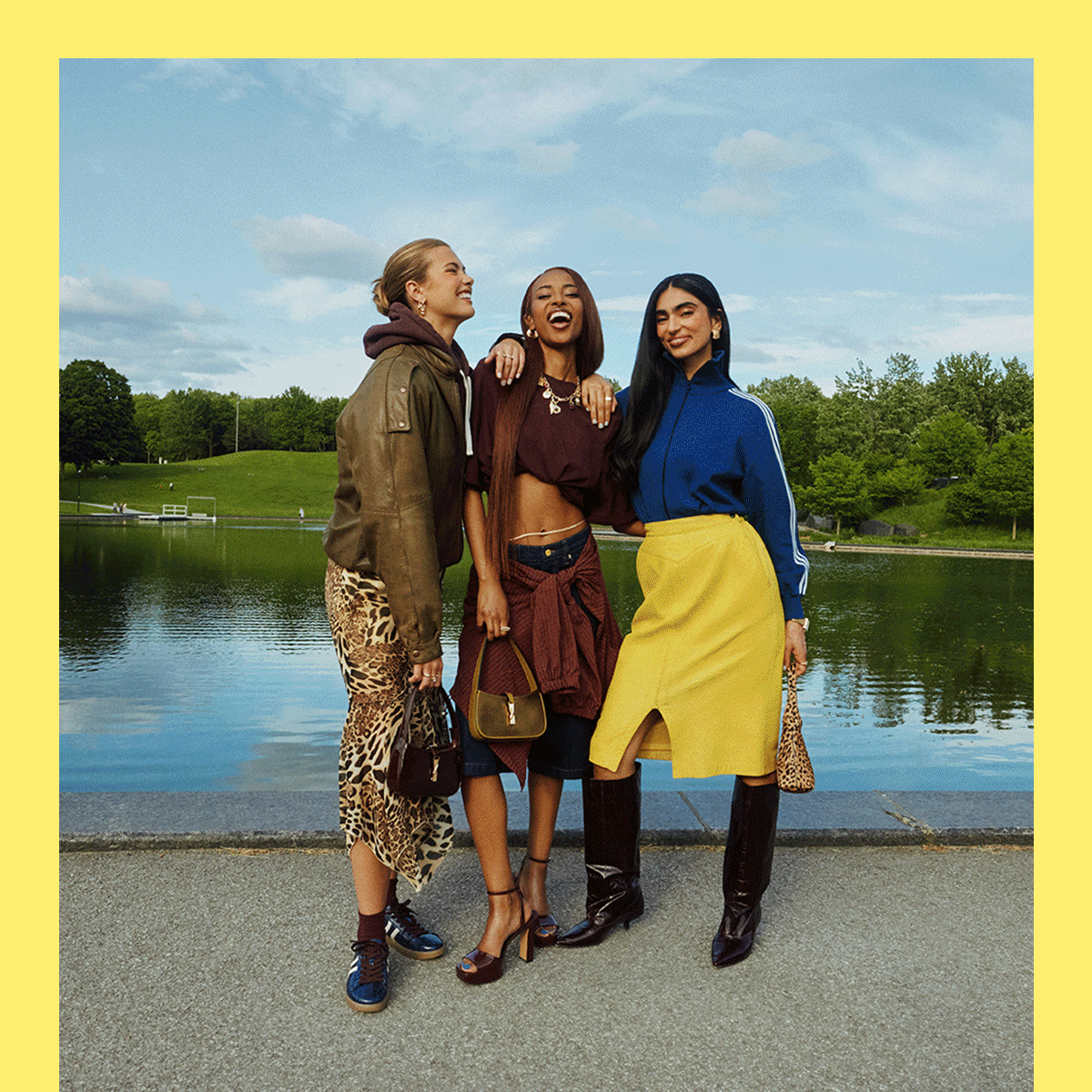Split Content PDPHWy: Asset Alt - French Ensemble de styles d'automne pour femmes et hommes